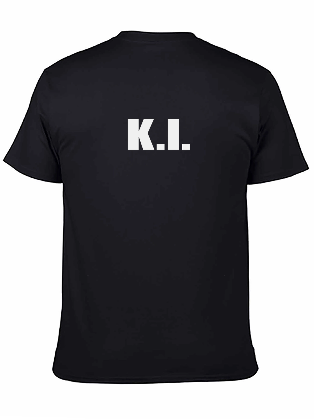 Black K.I. Graphic Black T-Shirt view 4