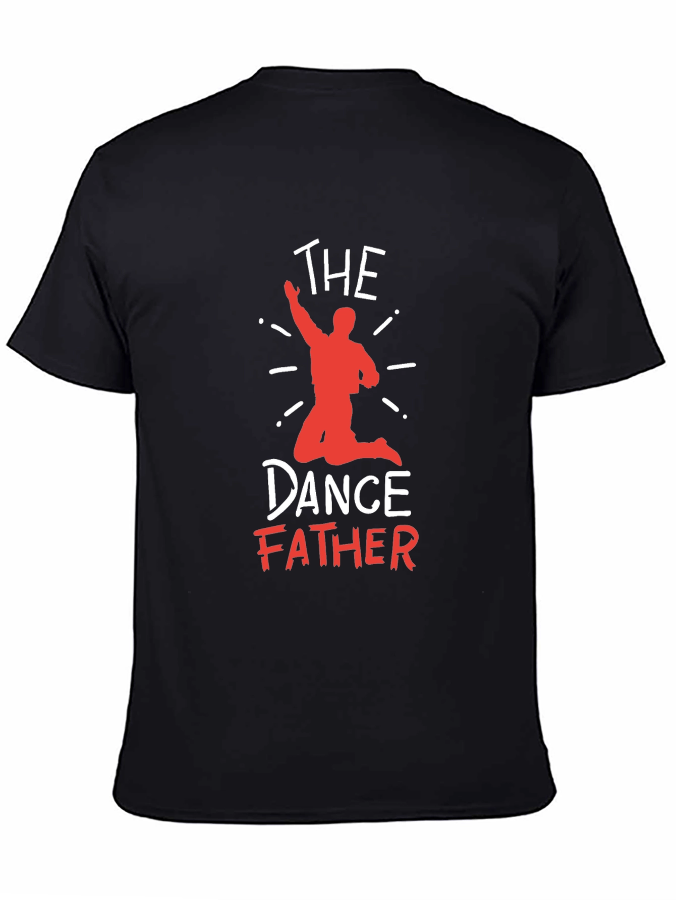 Black The Dance Father Graphic Tee - Stylish & Unique T-Shirt view 4