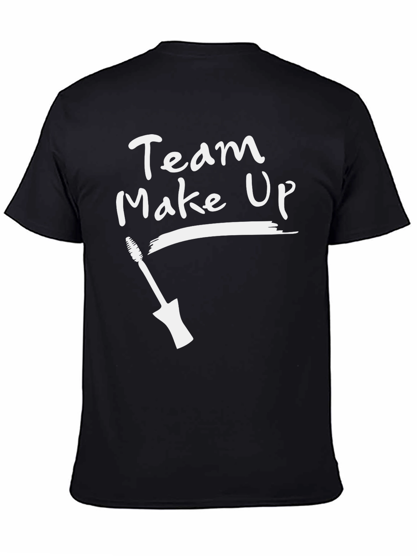 Black Team Make Up T-Shirt view 4