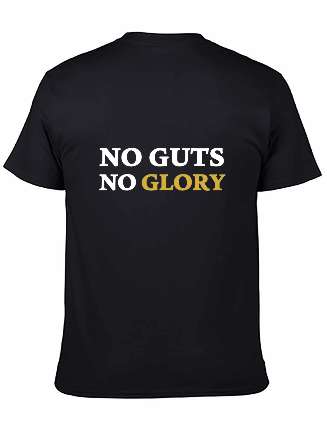 Black No Guts No Glory Black Graphic Tee - Men's view 4