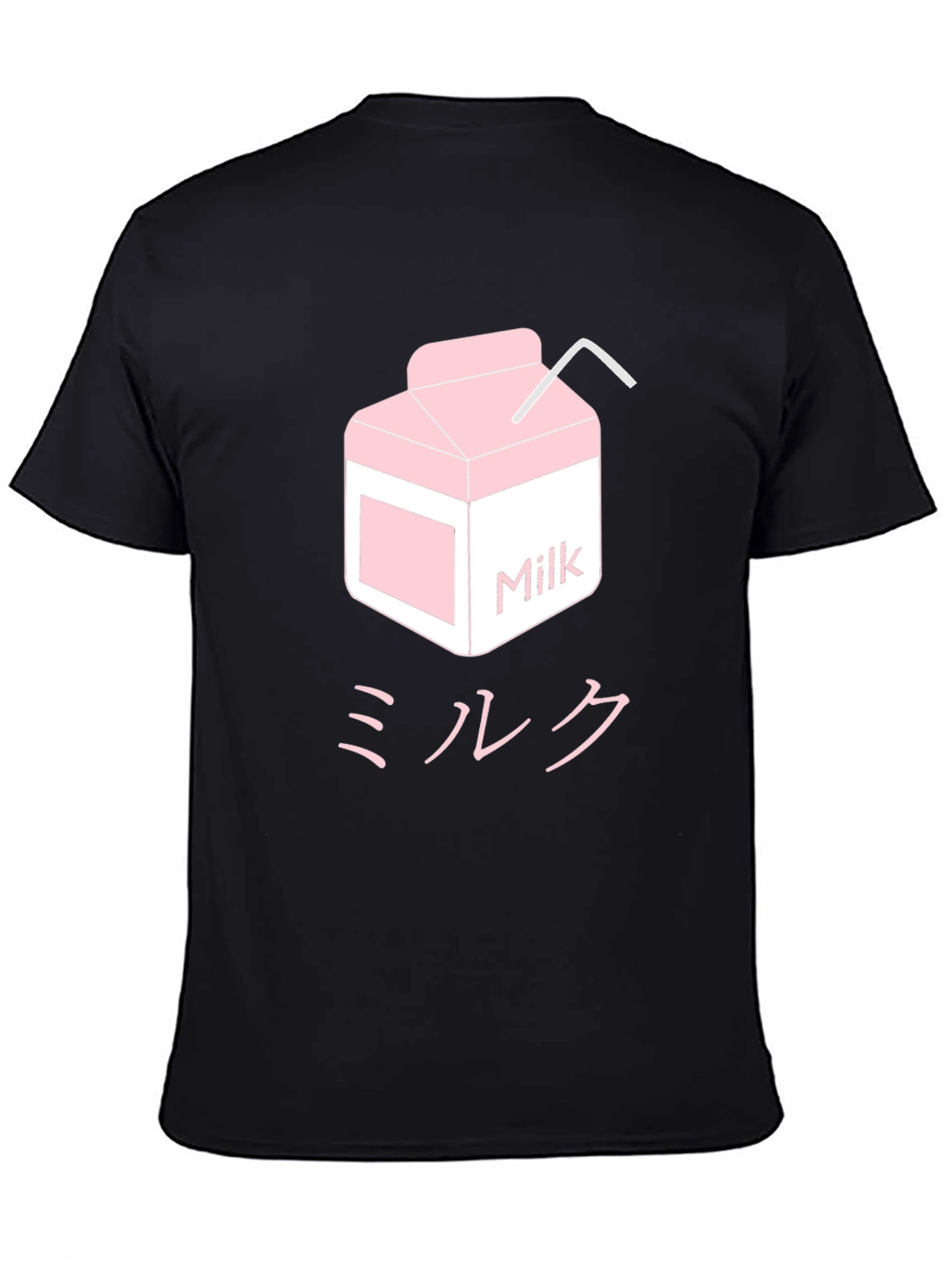 Black Pink Milk Carton Graphic Tee view 4