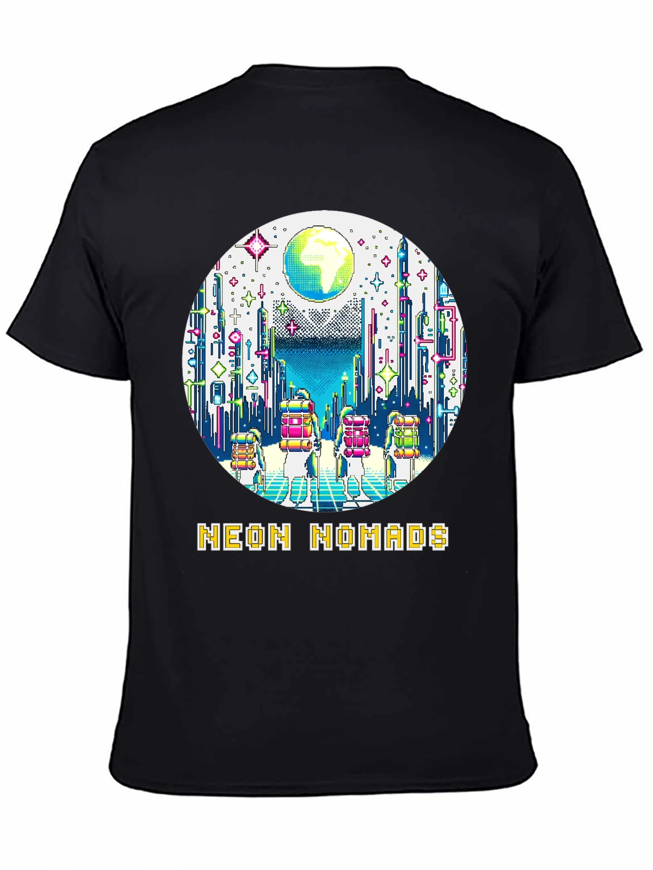 Neon Nomads Graphic T-Shirt - 4
