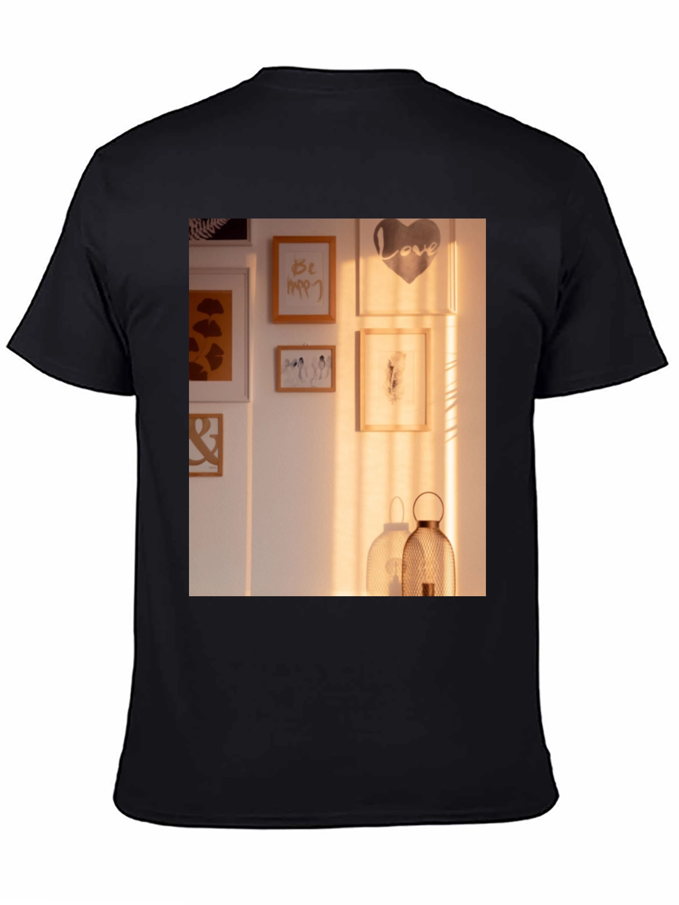 Black Art Gallery Black T-Shirt view 4