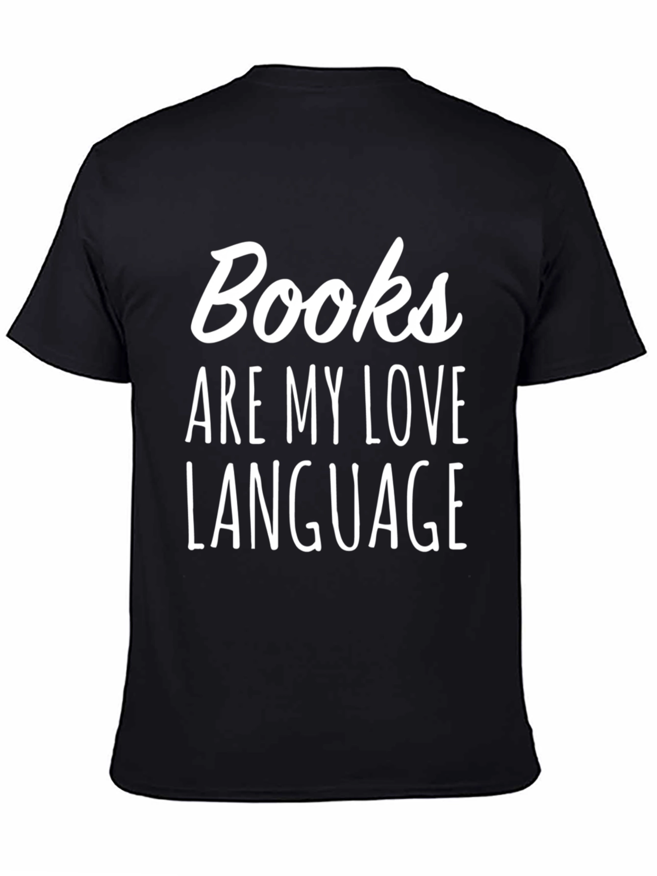 Black Books Are My Love Language T-Shirt view 4