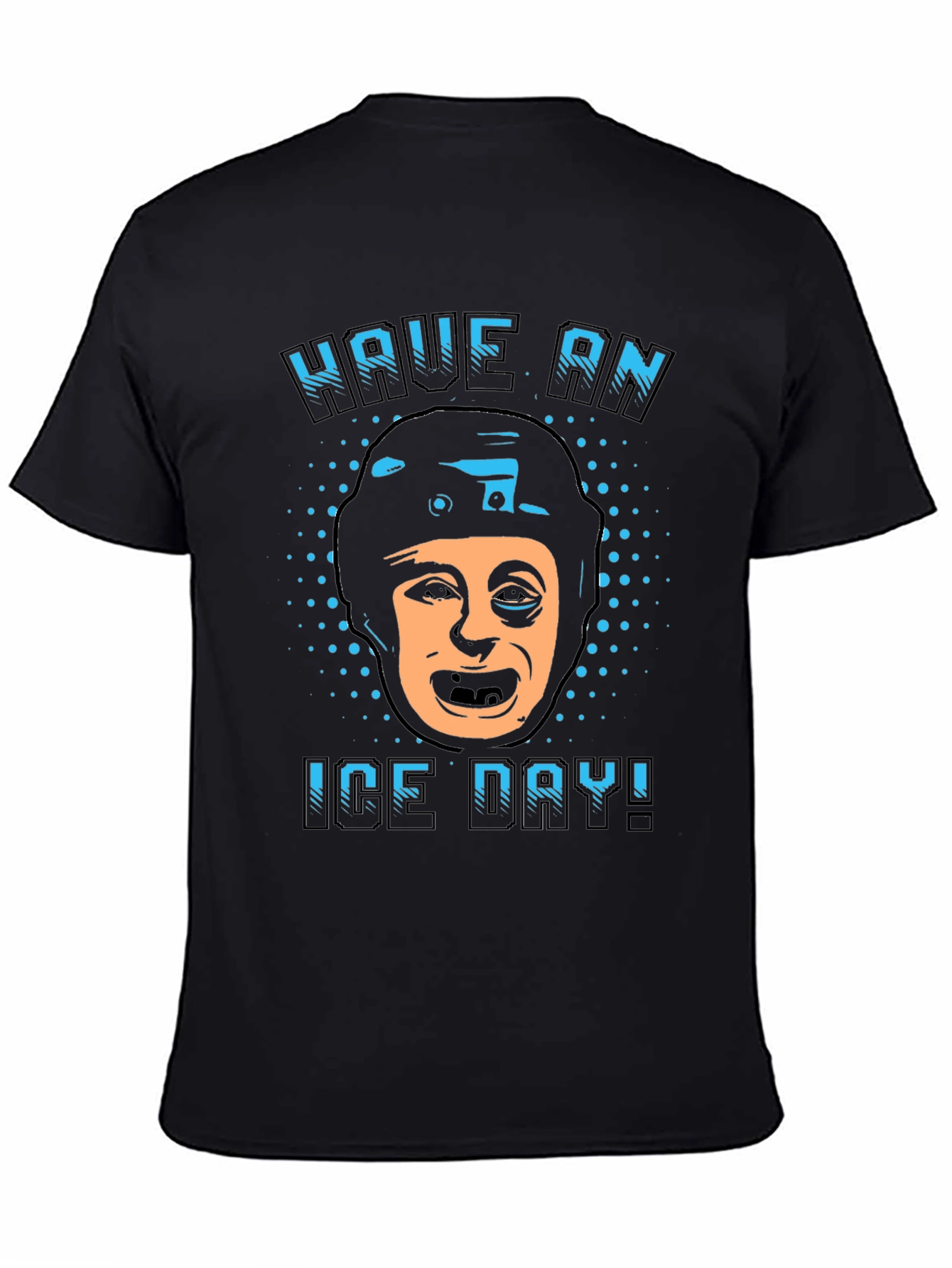 Black Have an Ice Day T-Shirt view 4