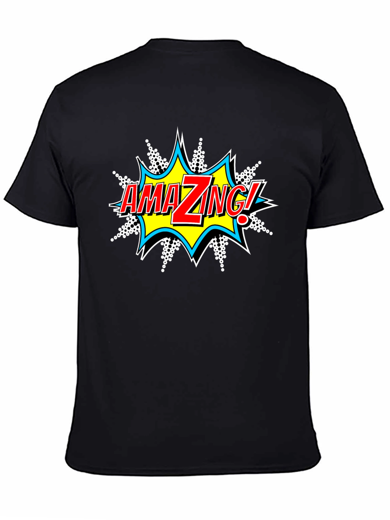 Amazing Comic Style Graphic T-Shirt - 4