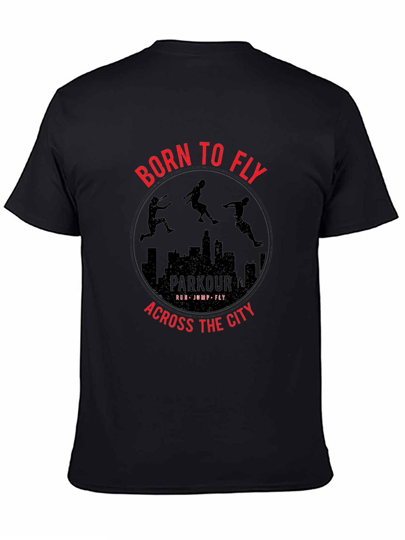 Born To Fly Parkour T-Shirt - City Edition - 4