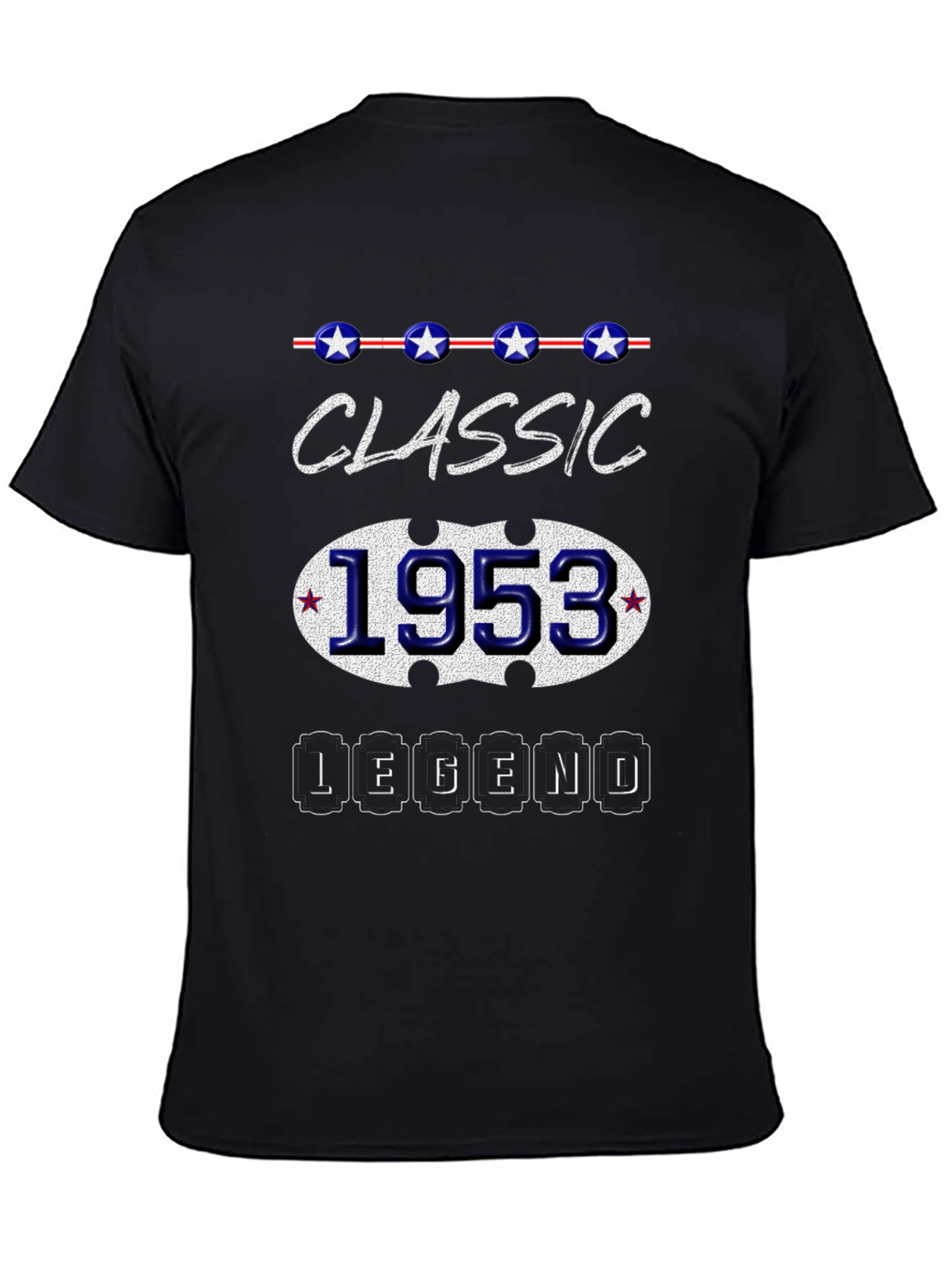 Black Classic Legend 1953 T-Shirt - Premium Quality view 4