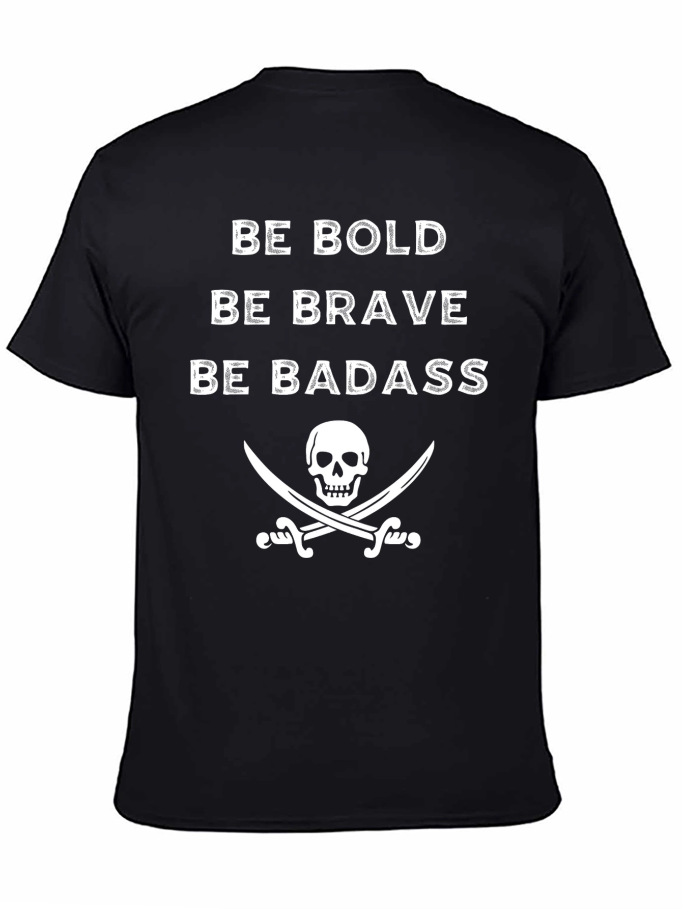 Black Be Bold Be Brave Graphic Tee view 4