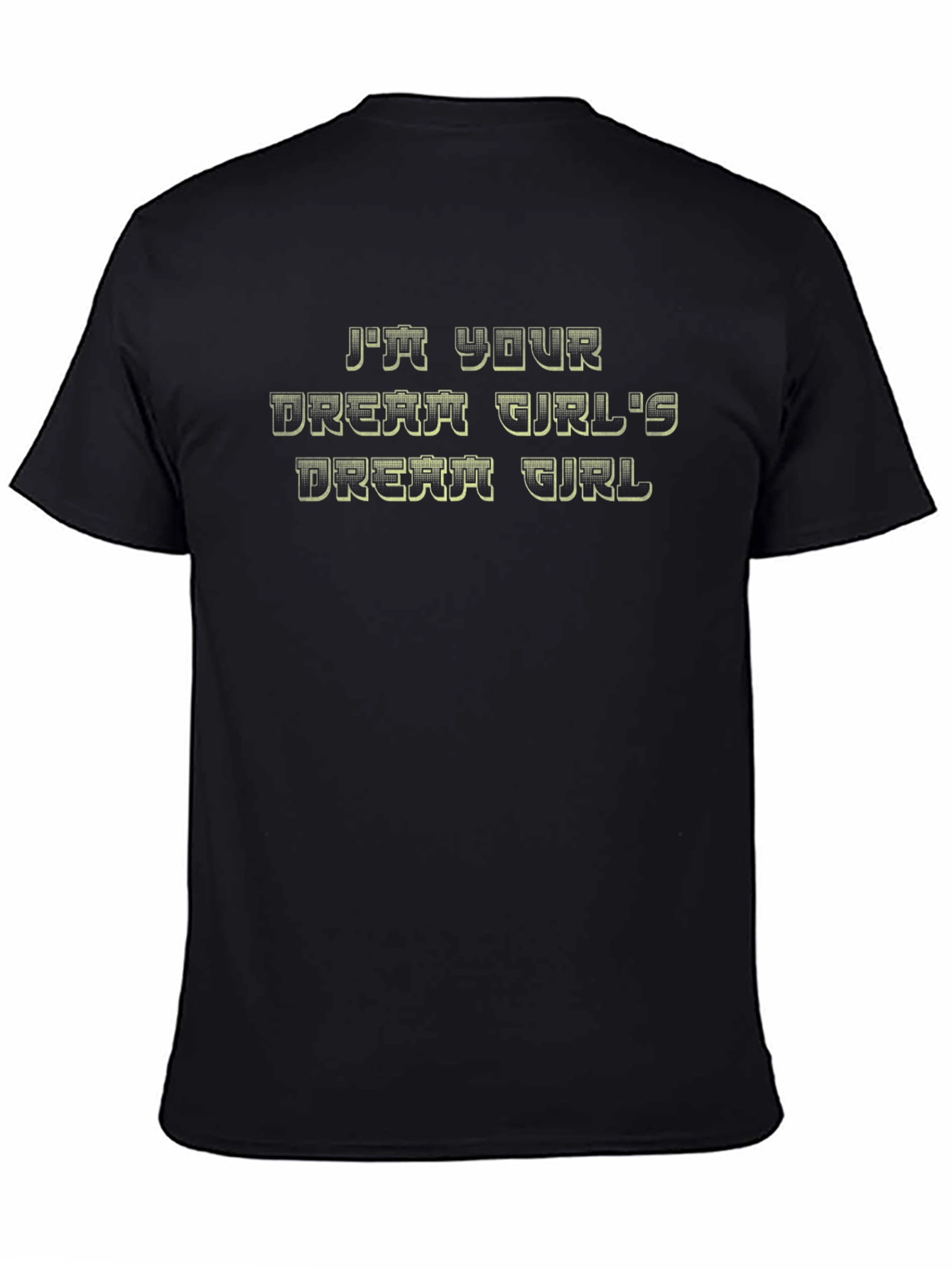 Black Dream Girl Novelty T-Shirt view 4