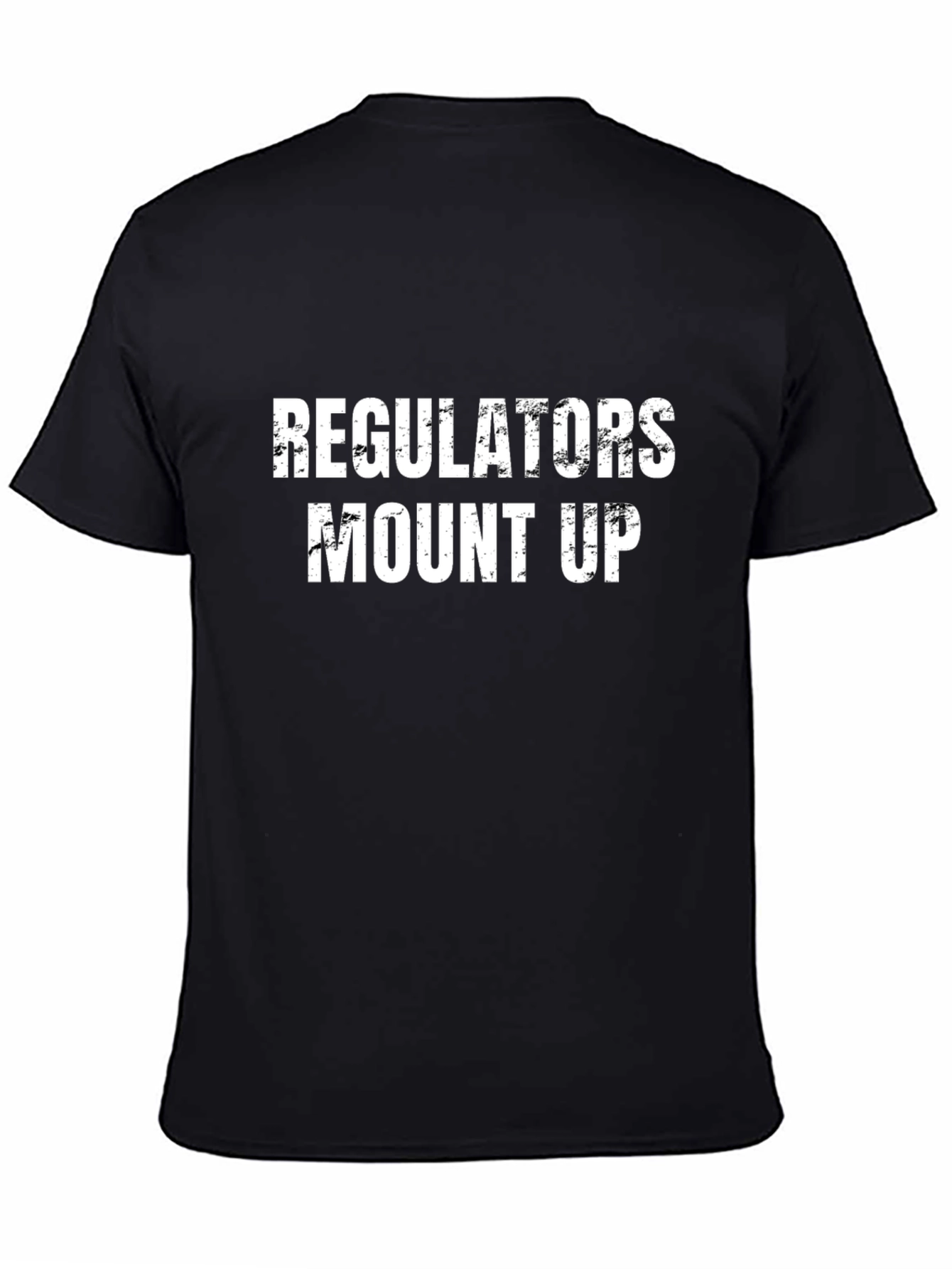 Black Regulators Mount Up T-Shirt view 4