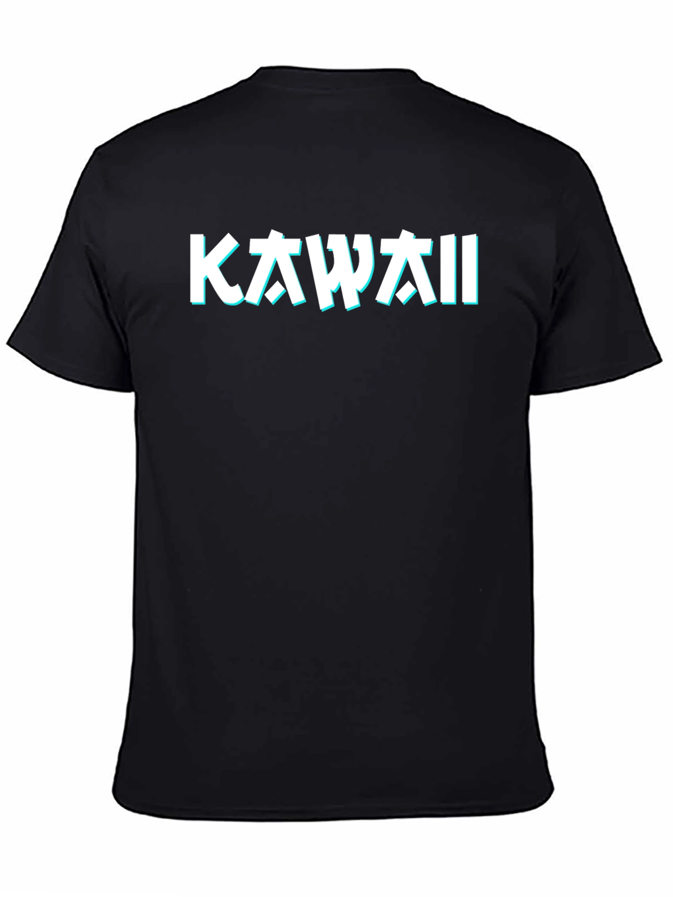 Black Kawaii T-Shirt - Japanese Style Graphic Tee view 4