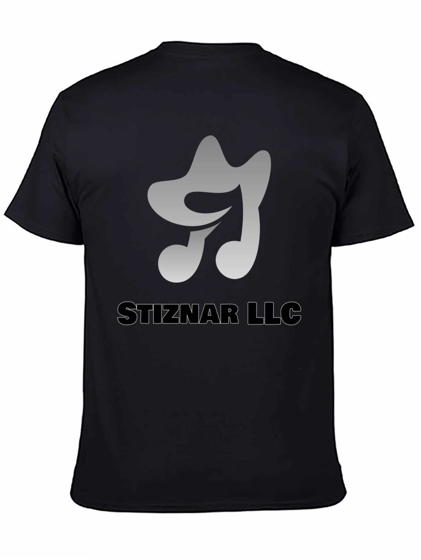 Black Stiznar LLC Black Graphic Tee view 4