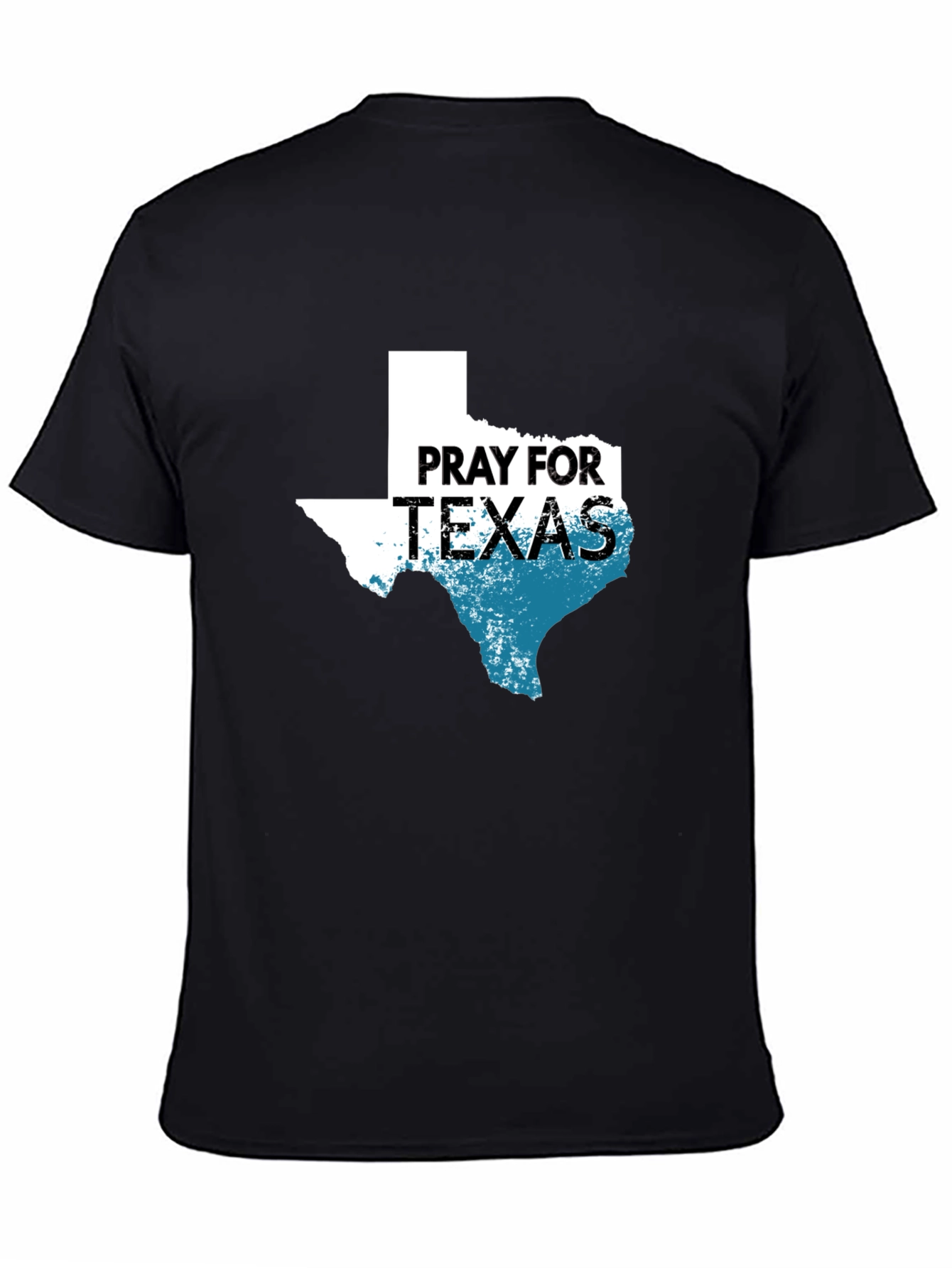 Black Pray for Texas Graphic Tee view 4