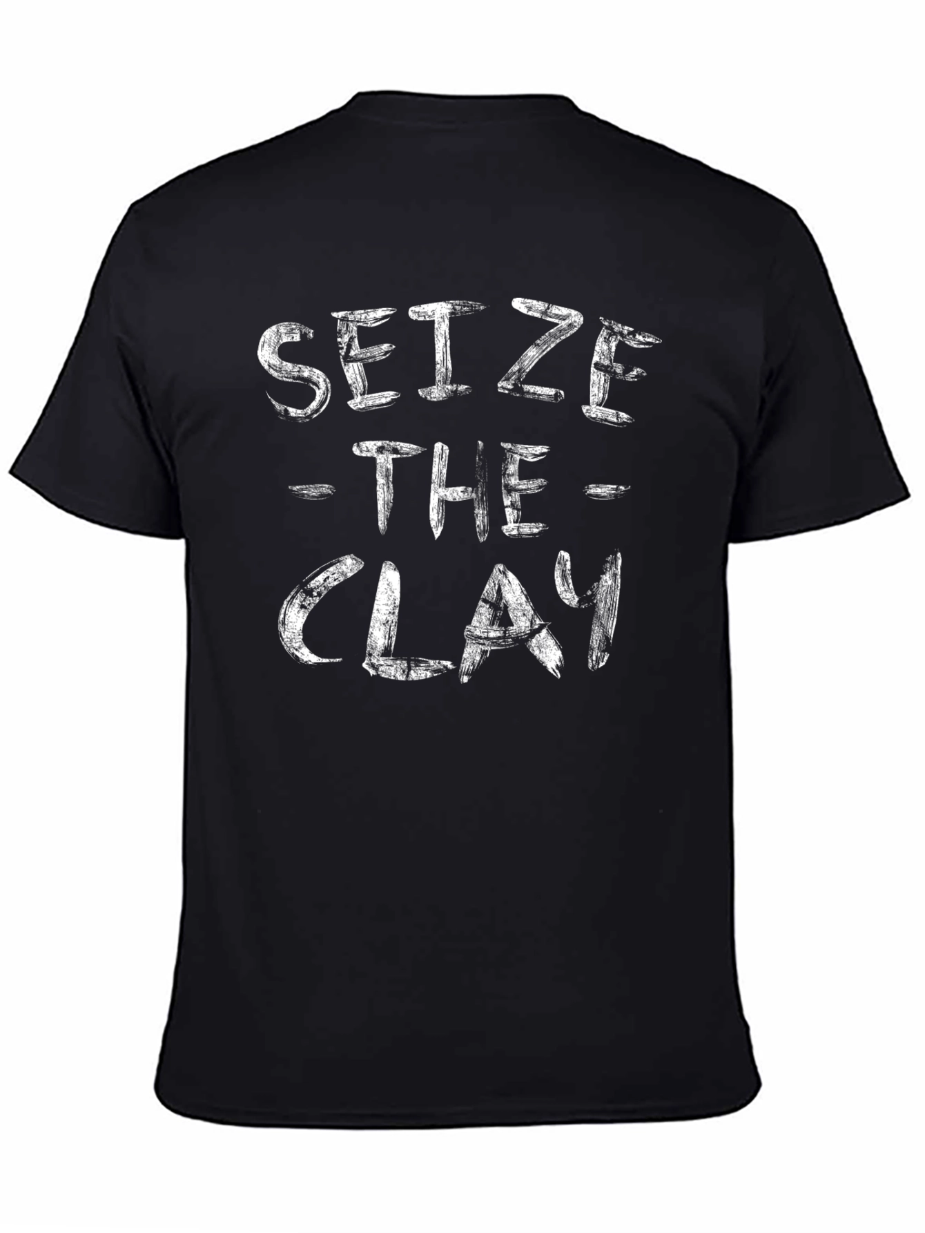 Black Seize The Clay Graphic T-Shirt - Black view 4