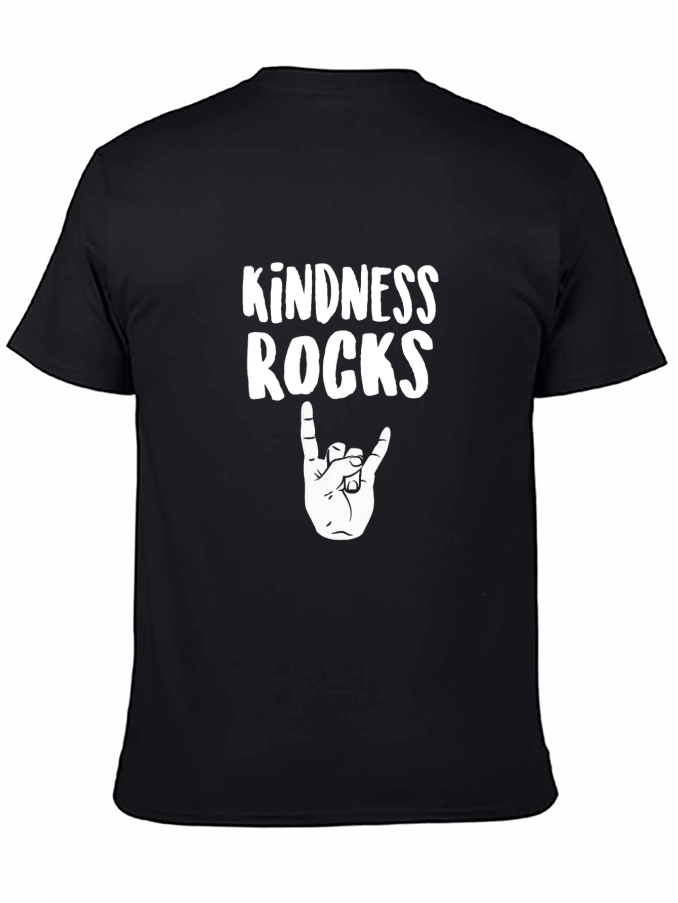 Kindness Rocks Graphic Tee - Classic Black - 4