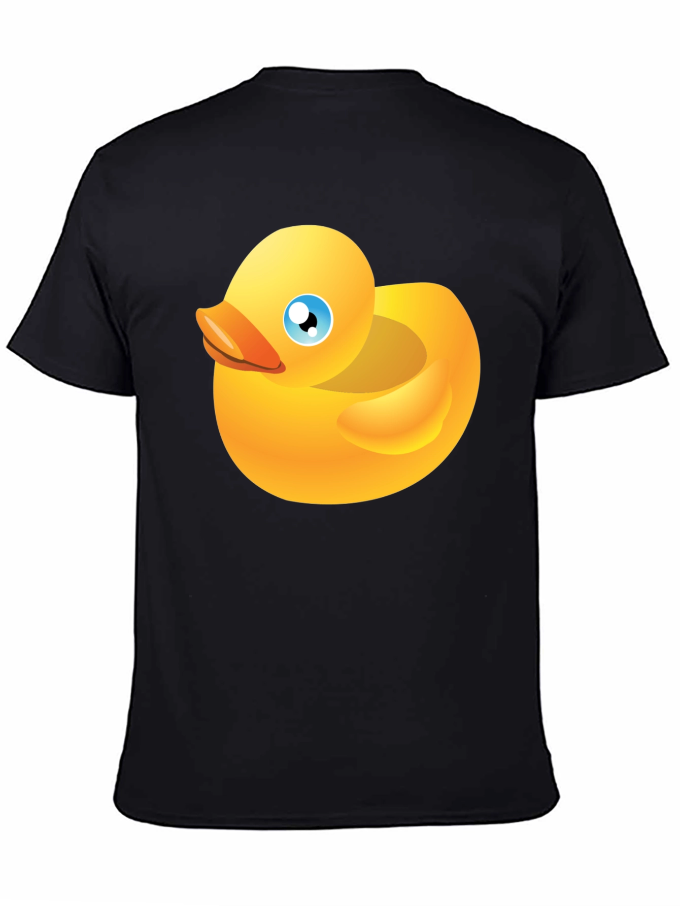 Black Duck Graphic Black T-Shirt view 4