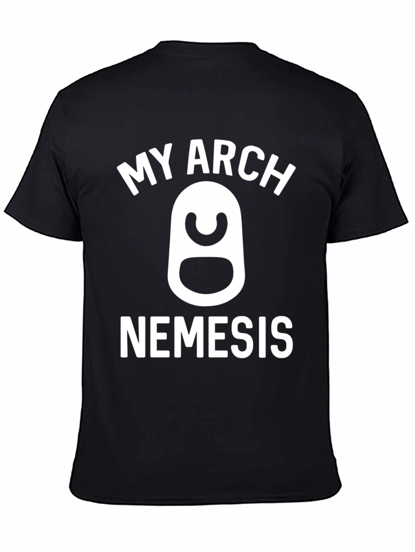 Black My Arch Nemesis T-Shirt - Funny Linux Tee view 4