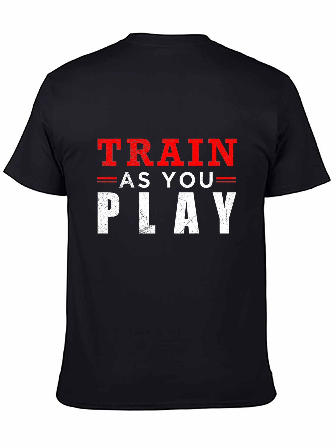 Black Train As You Play Graphic T-Shirt view 4