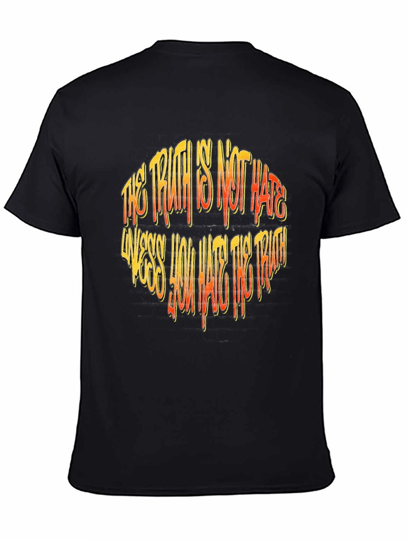 Black Truth is Not Hate Graphic Tee view 4