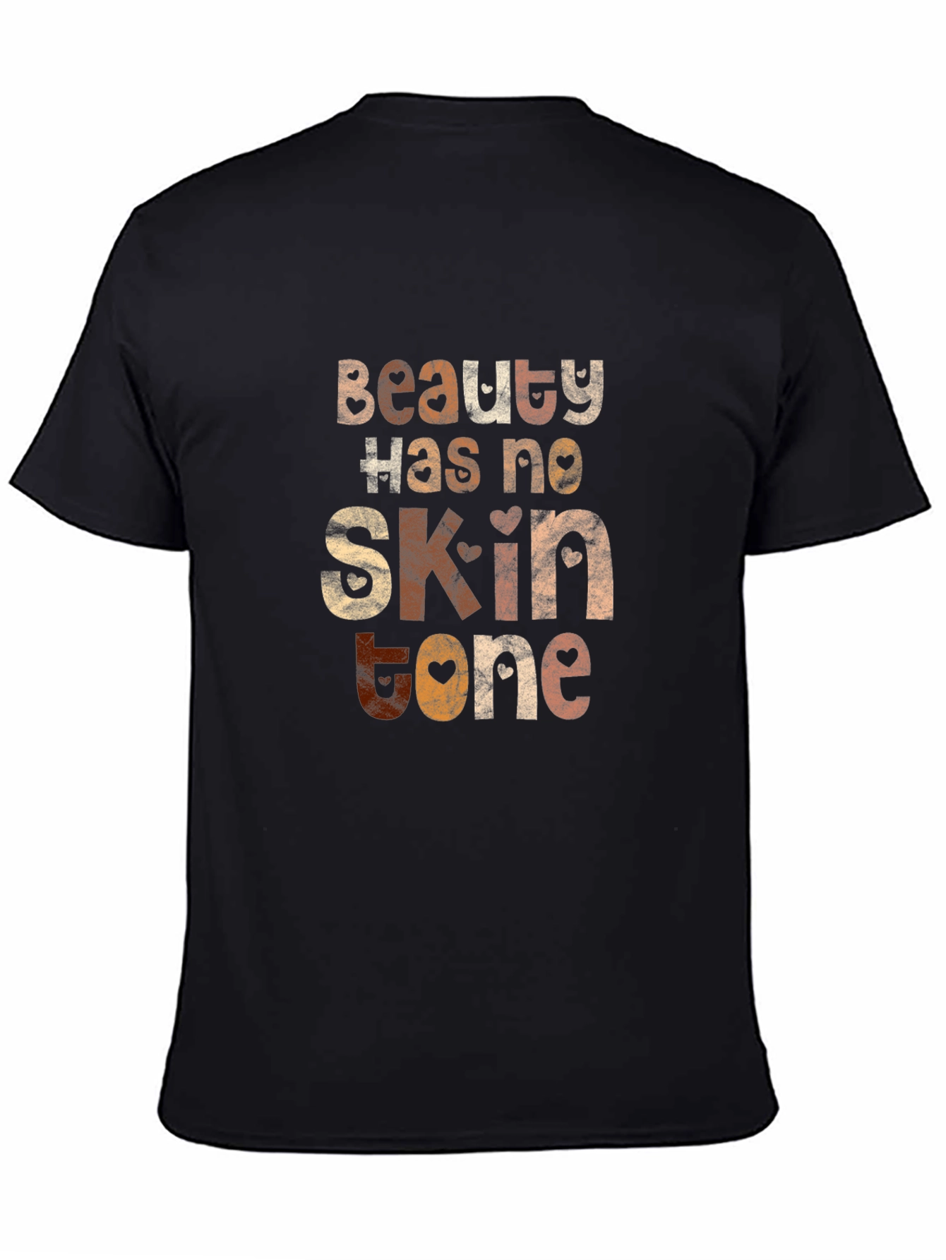 Black Beauty Has No Skin Tone Graphic T-Shirt view 4
