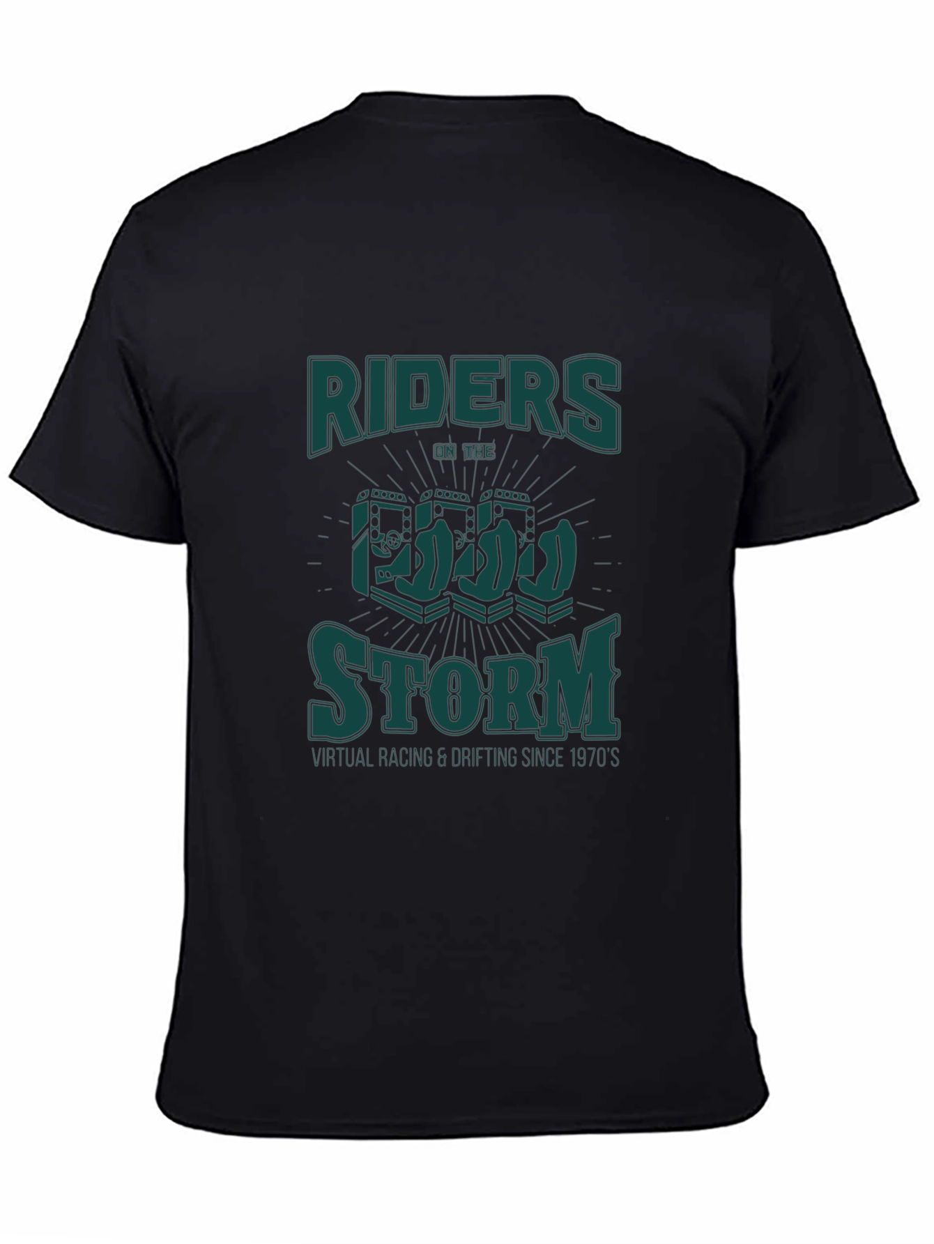 Black Riders on the Storm Graphic T-Shirt view 4