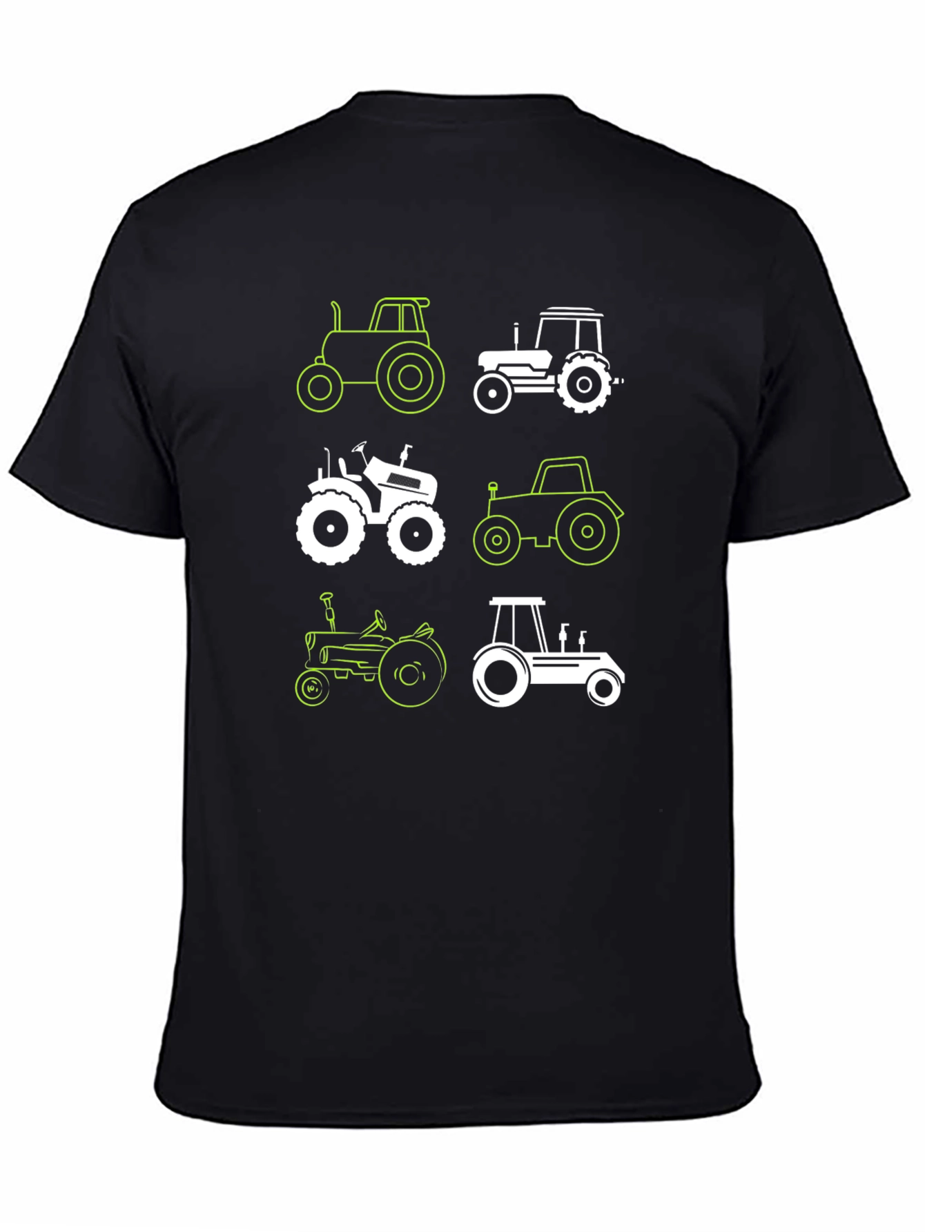 Black Tractor Graphic Tee - Farm Life Apparel view 4