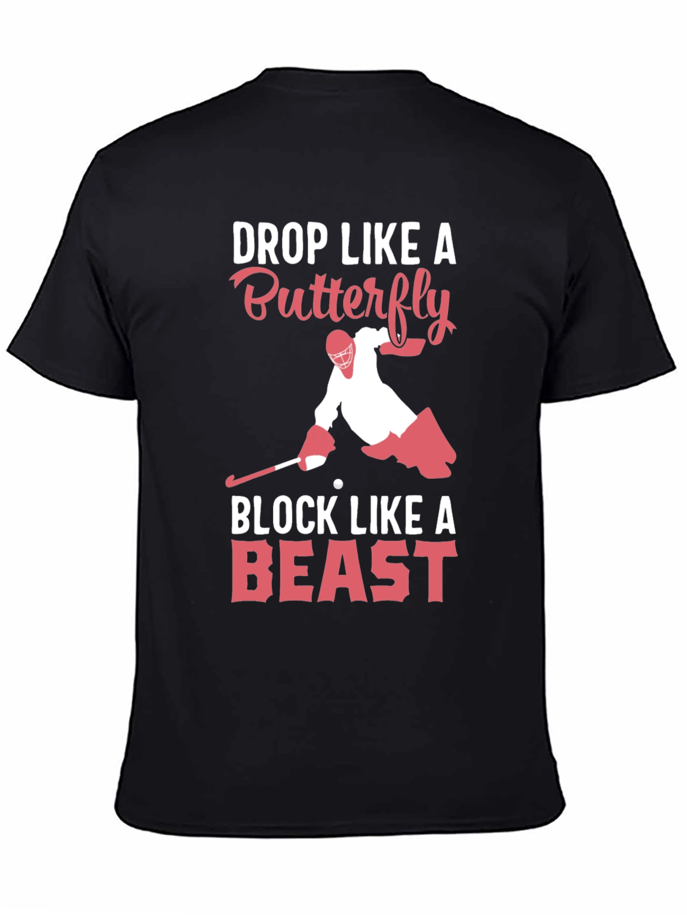 Black Drop Like a Butterfly T-Shirt view 4