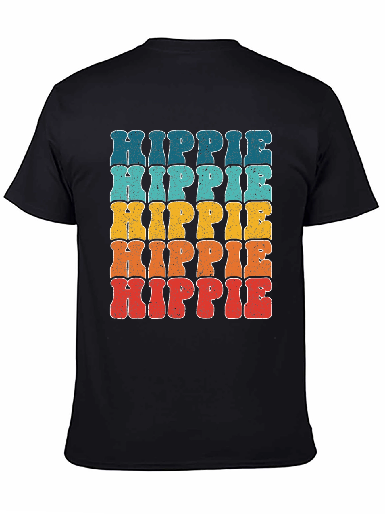 Retro Hippie T-Shirt - Vintage Style Graphic Tee - 4