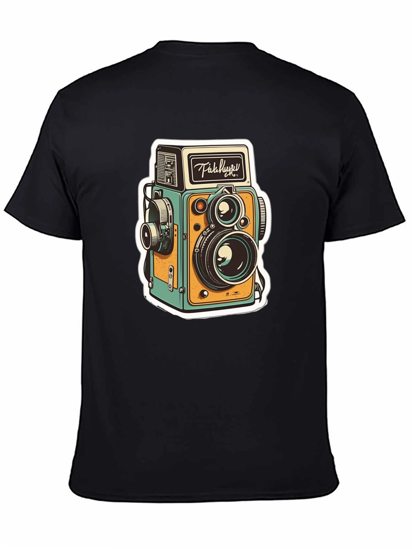 Vintage Camera Graphic Tee - Cool Retro Style - 4