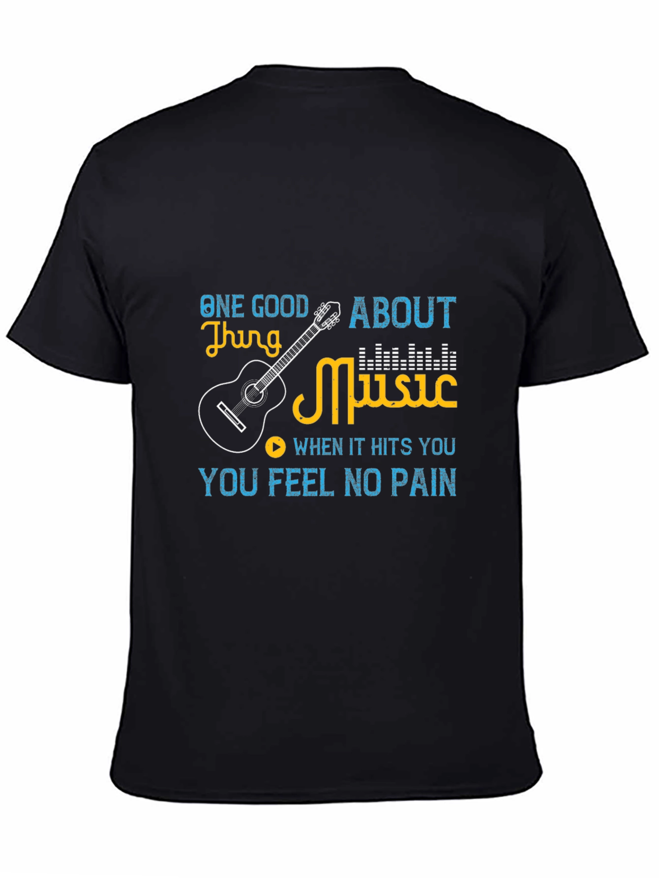 Black Music T-Shirt: One Good Thing About Music view 4