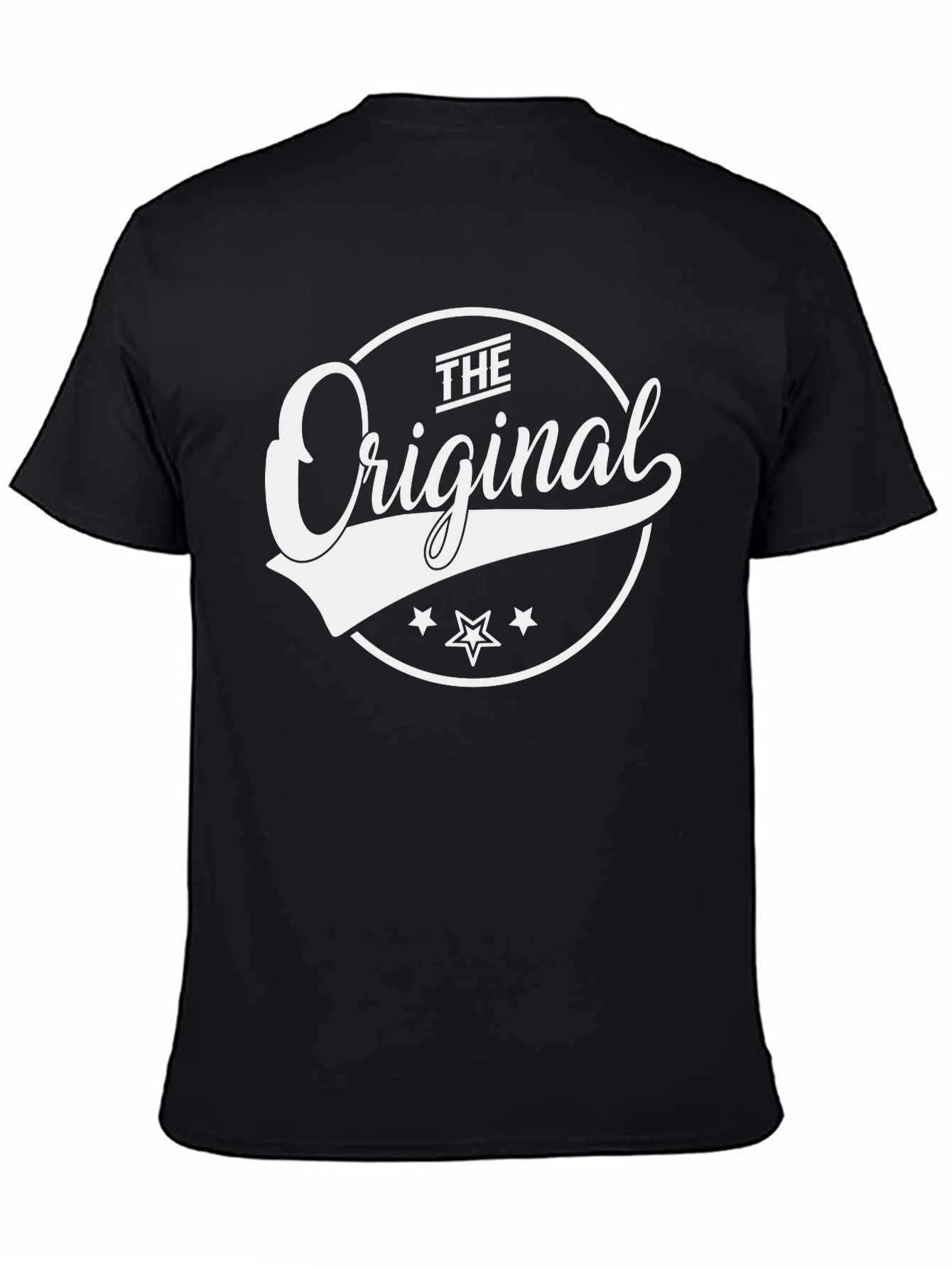 Black The Original Graphic T-Shirt - Classic Design view 4