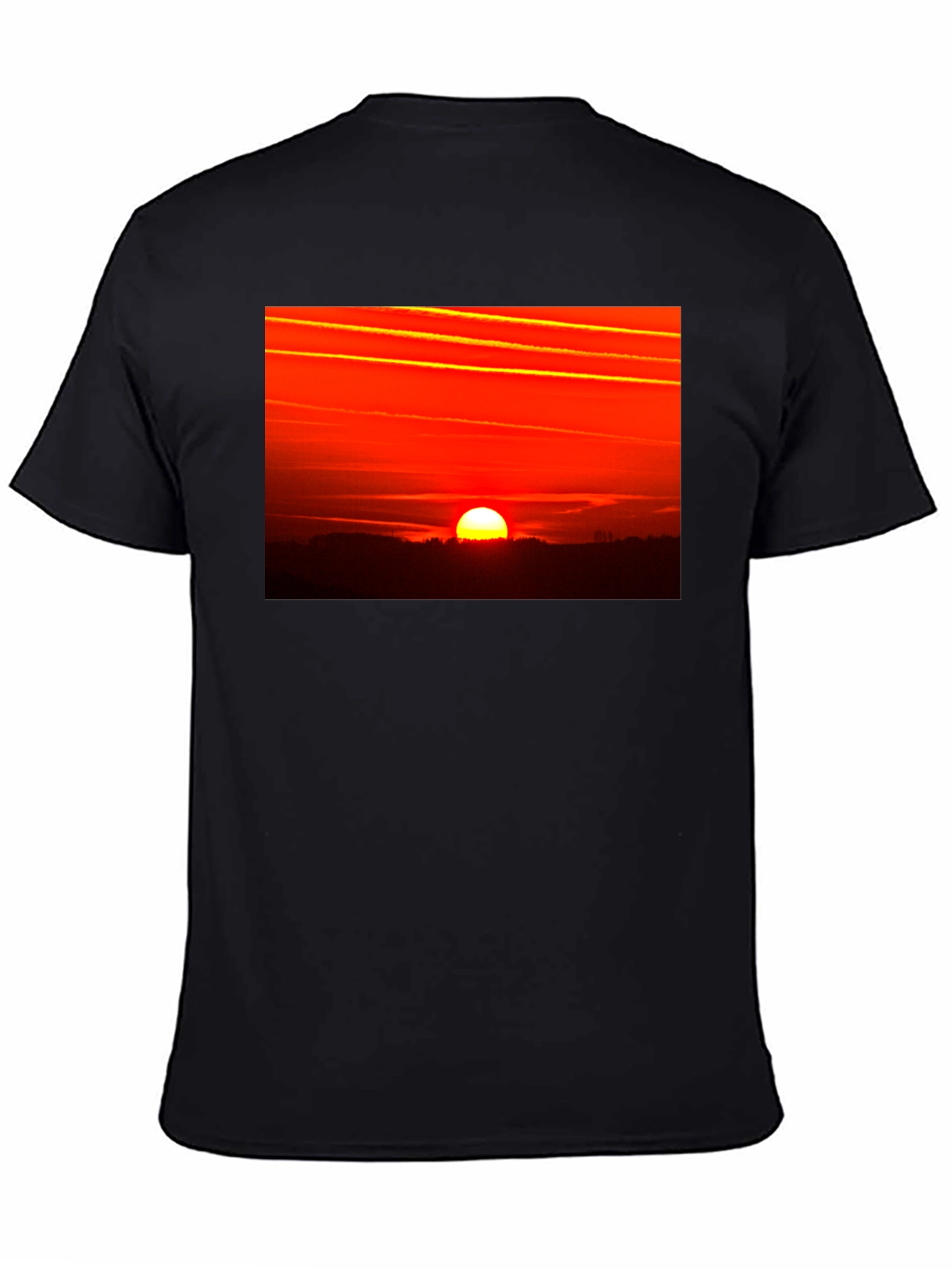 Black Sunset Graphic Tee - Bold & Stylish view 4