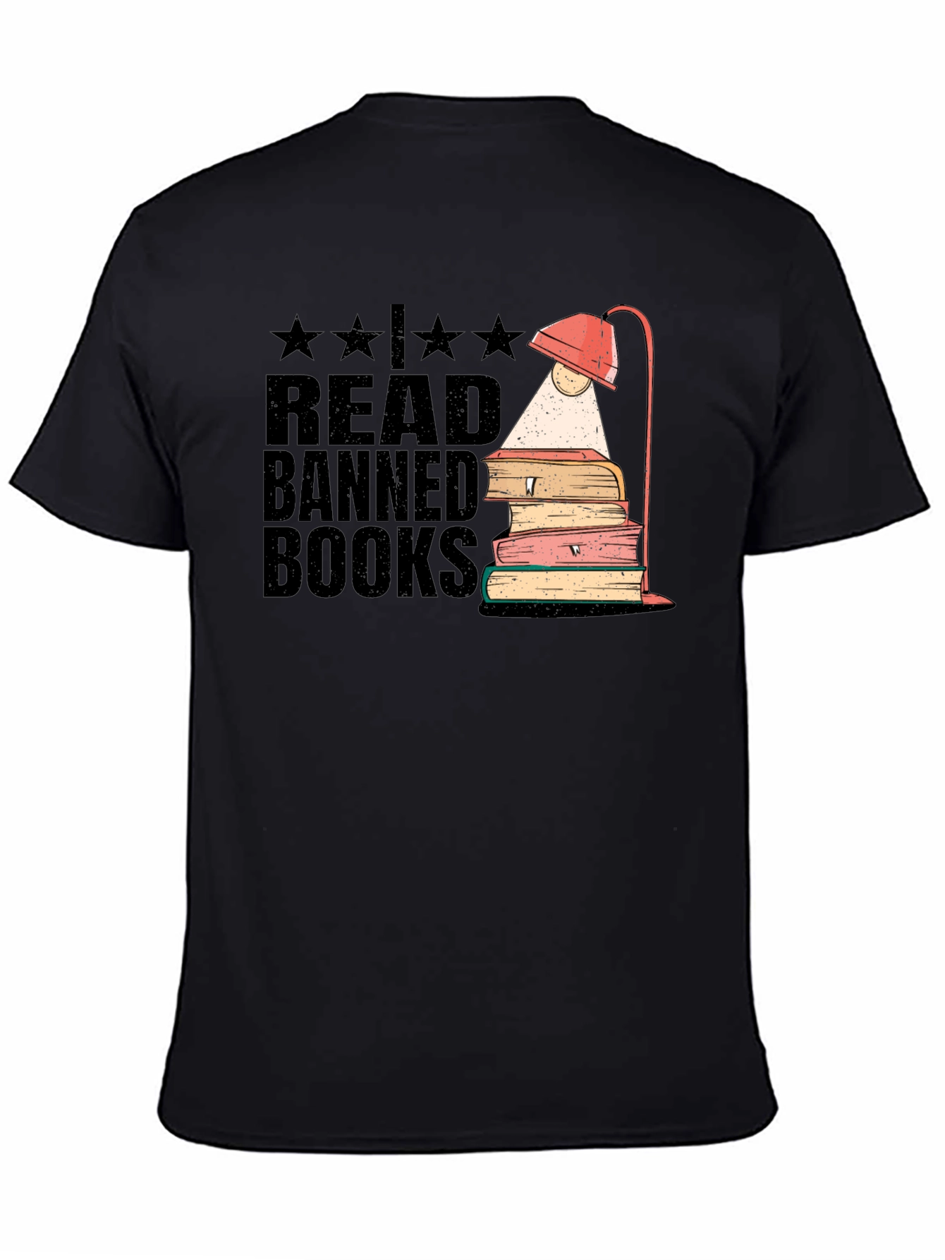 Black Read Banned Books T-Shirt view 4