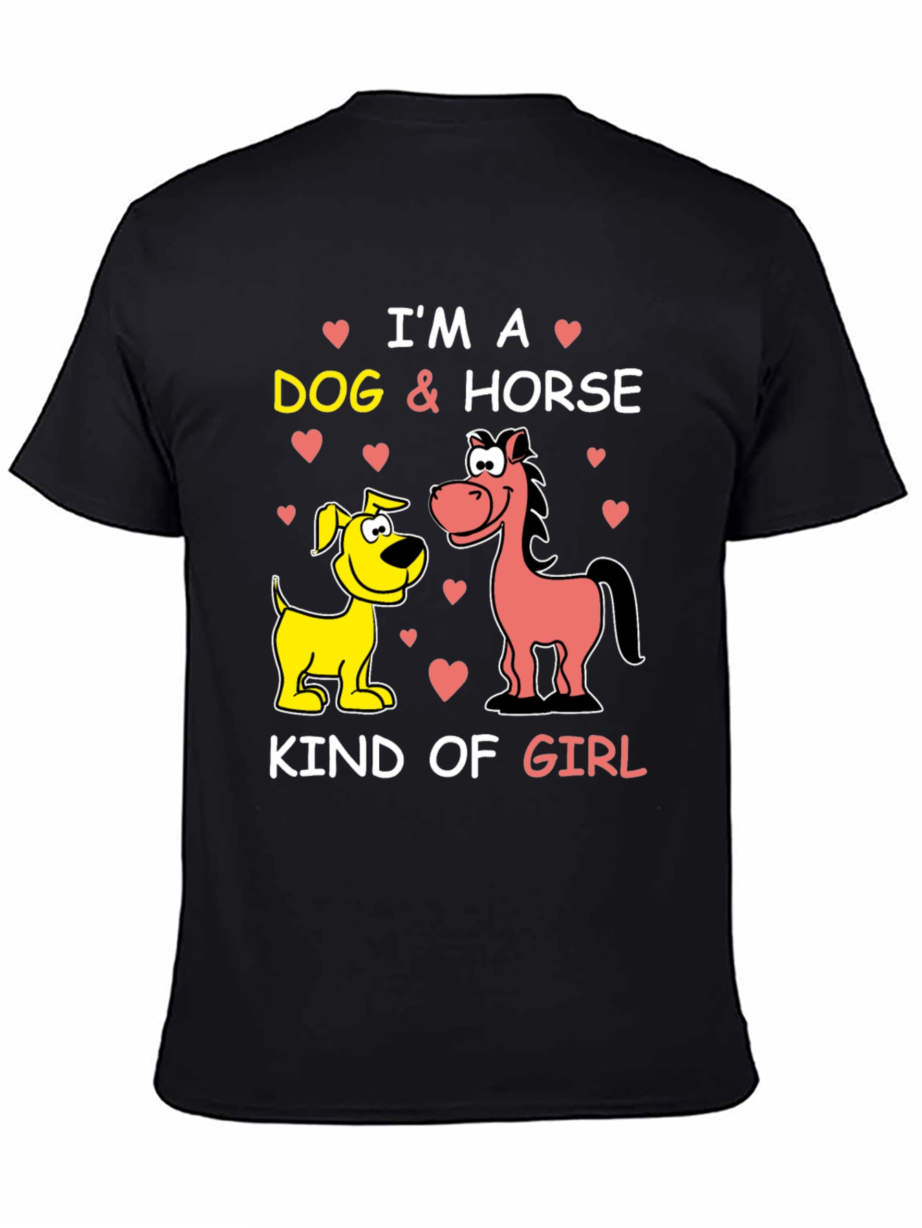 Black Dog & Horse Kind of Girl Graphic Tee view 4