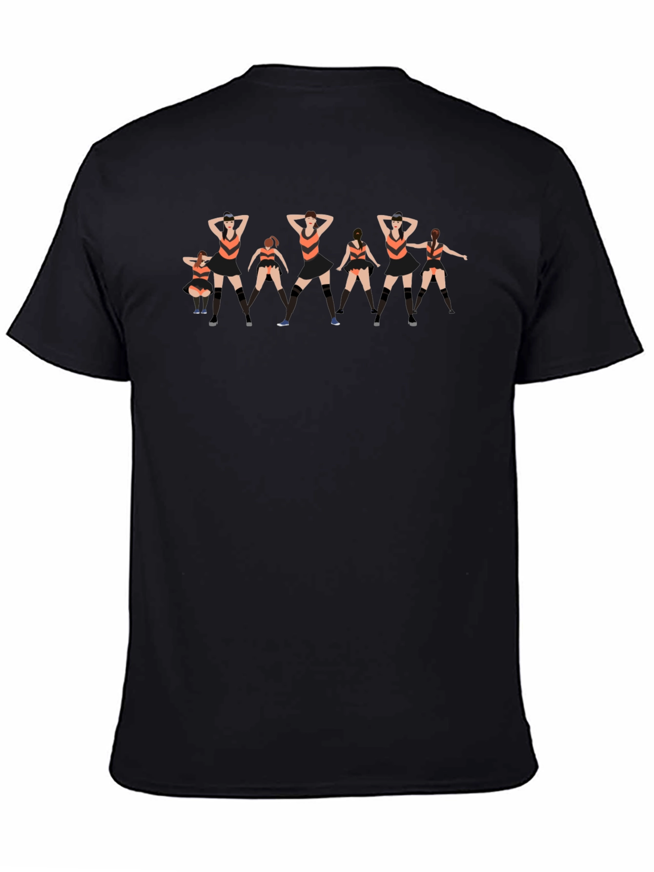 Black Dance Team Graphic T-Shirt view 4