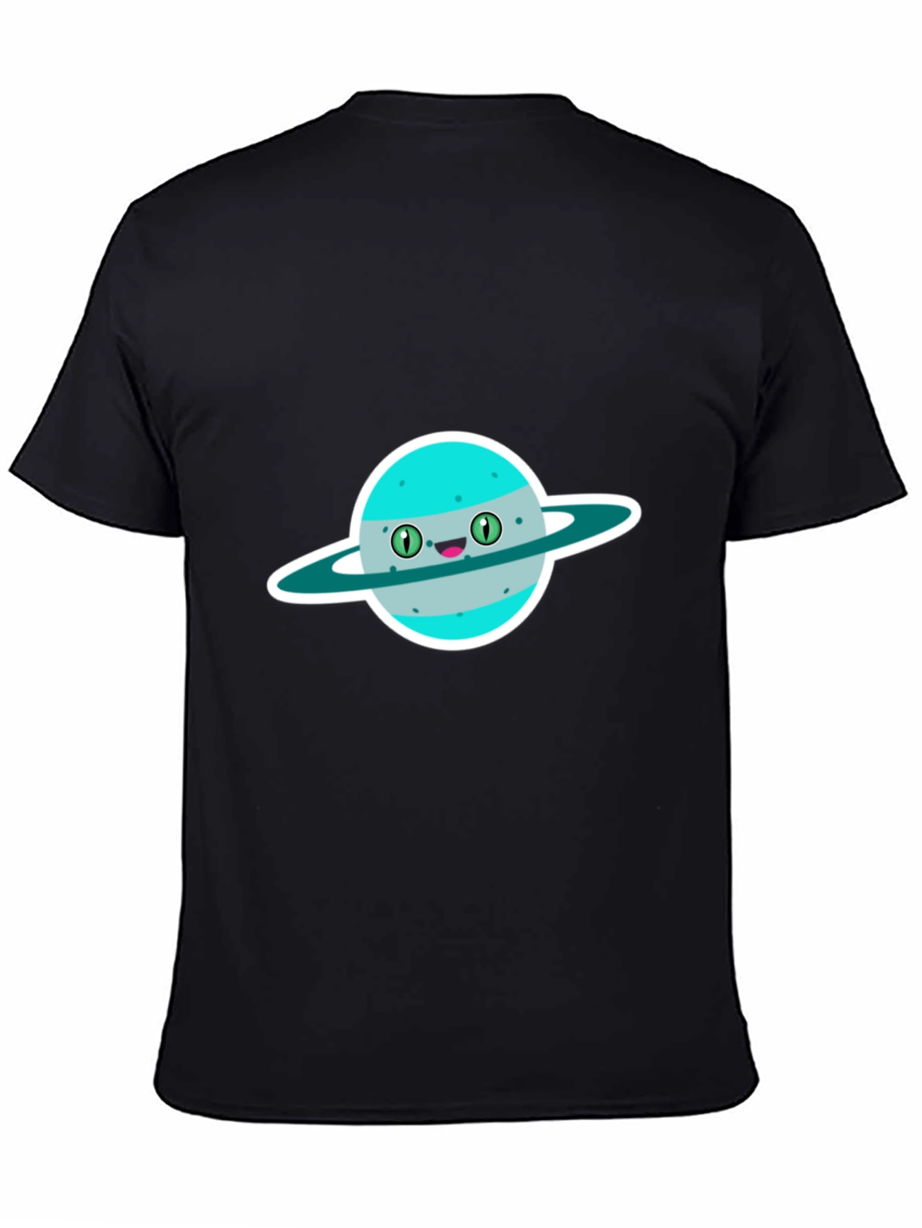 Black Planet Character Graphic T-Shirt view 4