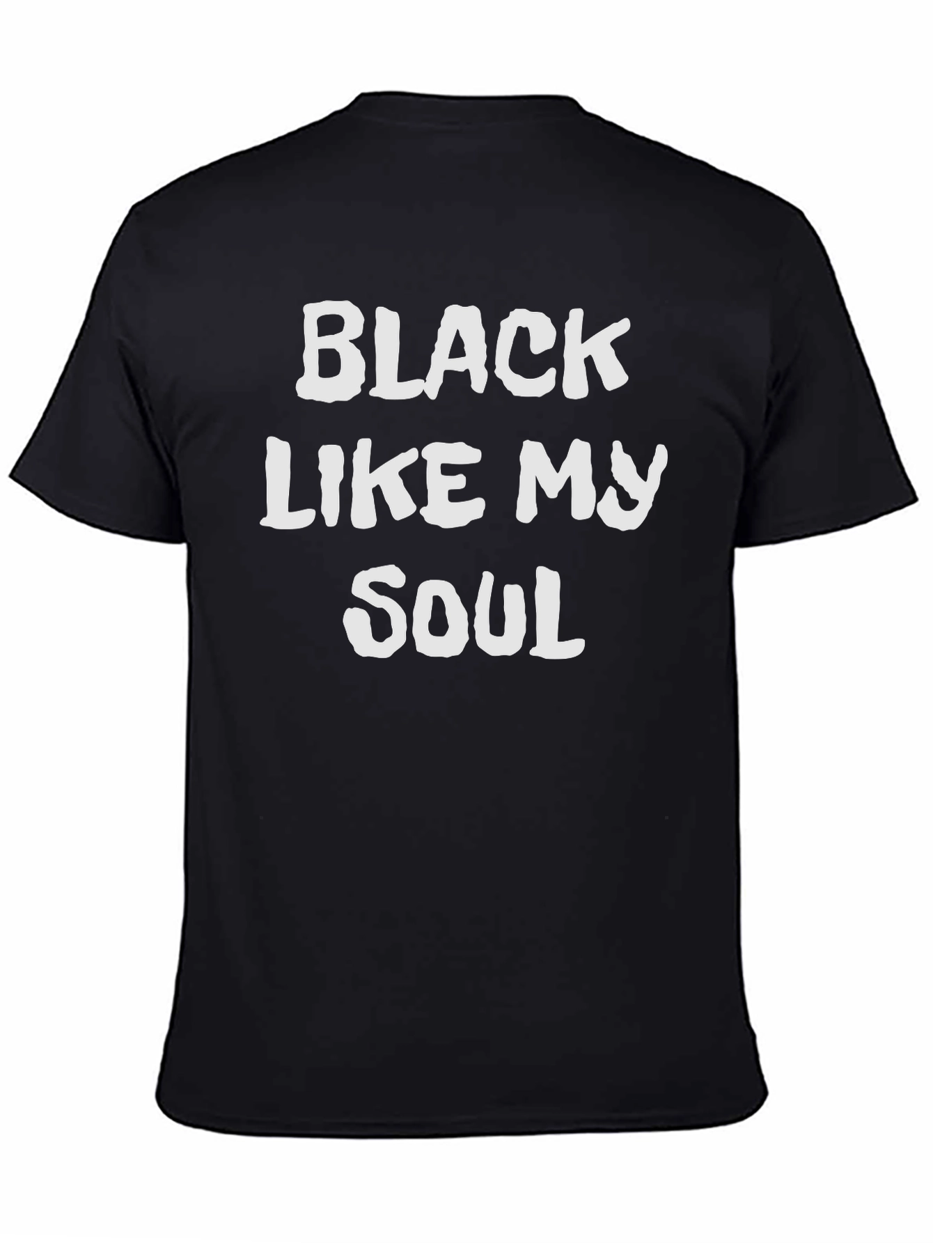 Black Black Like My Soul Graphic Tee view 4