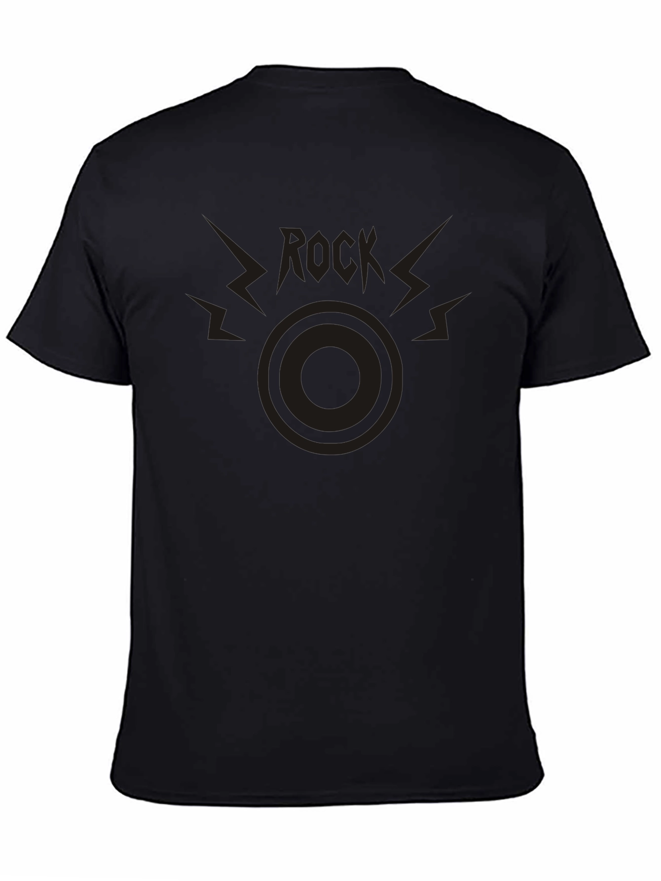 Black Rock Graphic Black Tee view 4
