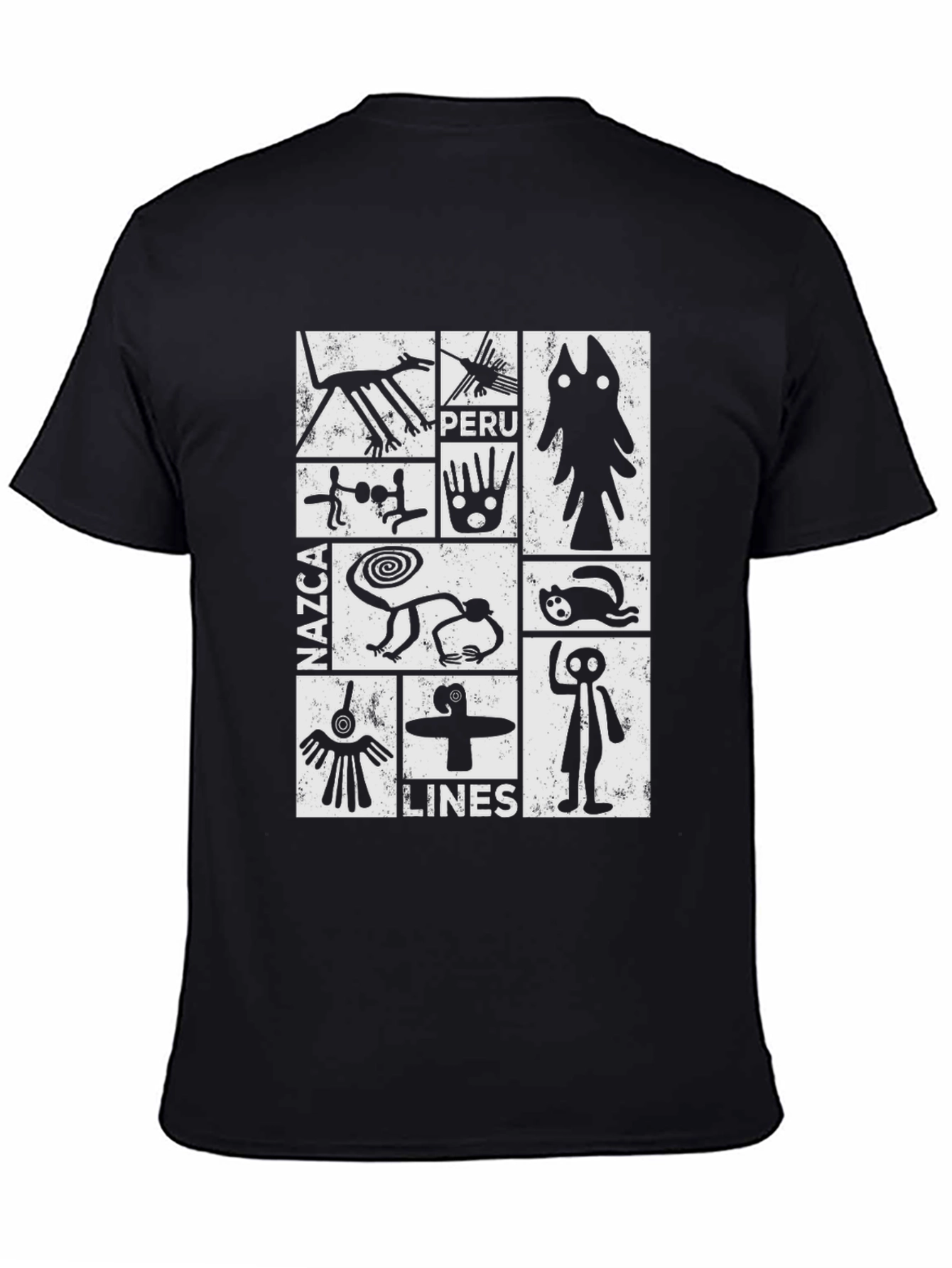 Nazca Lines Peru Graphic T-Shirt - 4