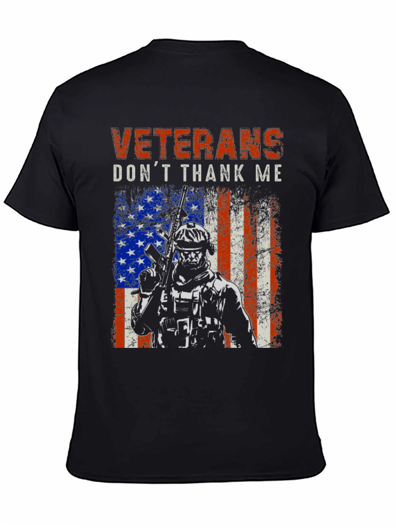 Veterans Don't Thank Me T-Shirt - 4