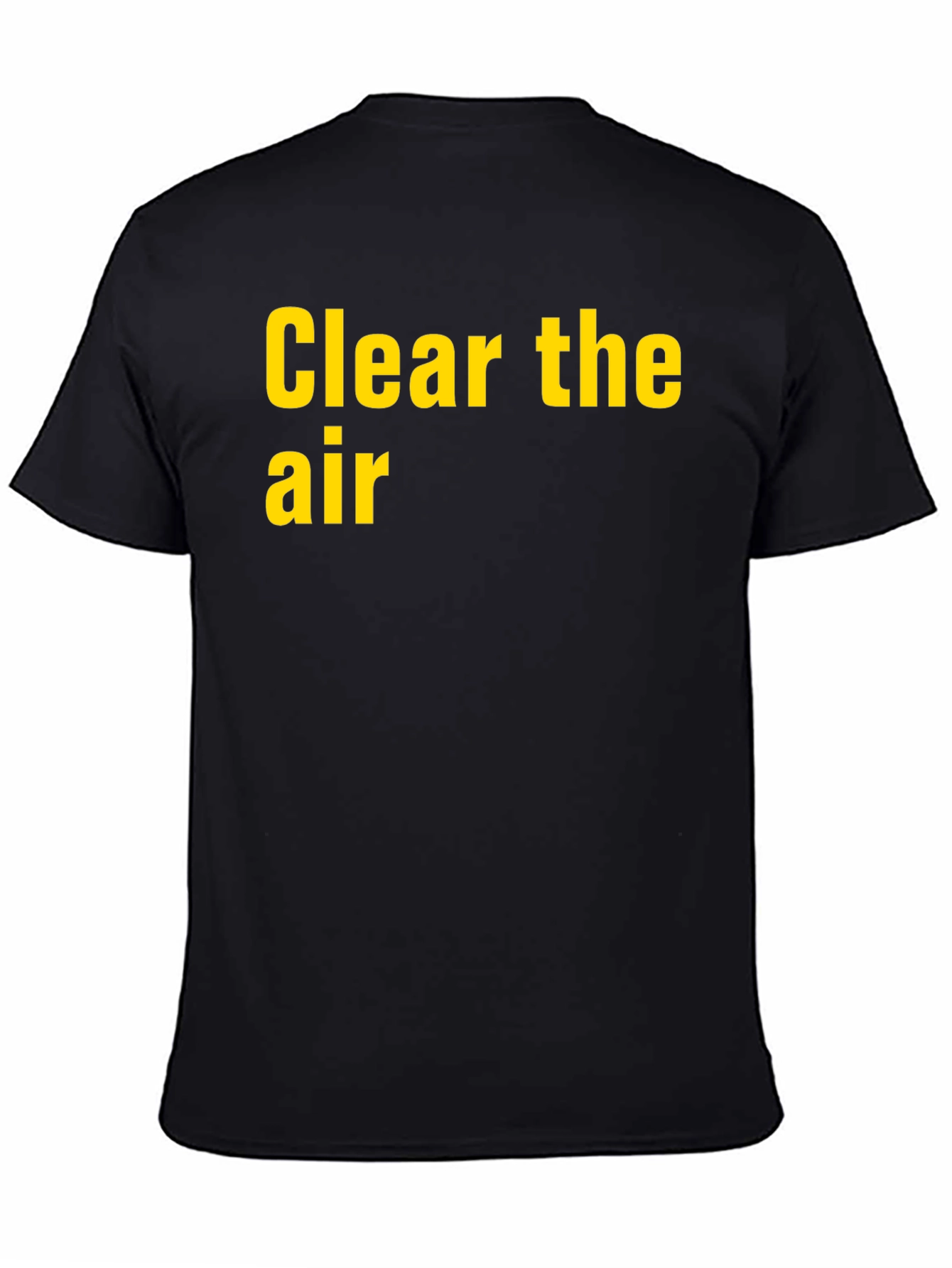 Black Clear The Air Black T-Shirt view 4