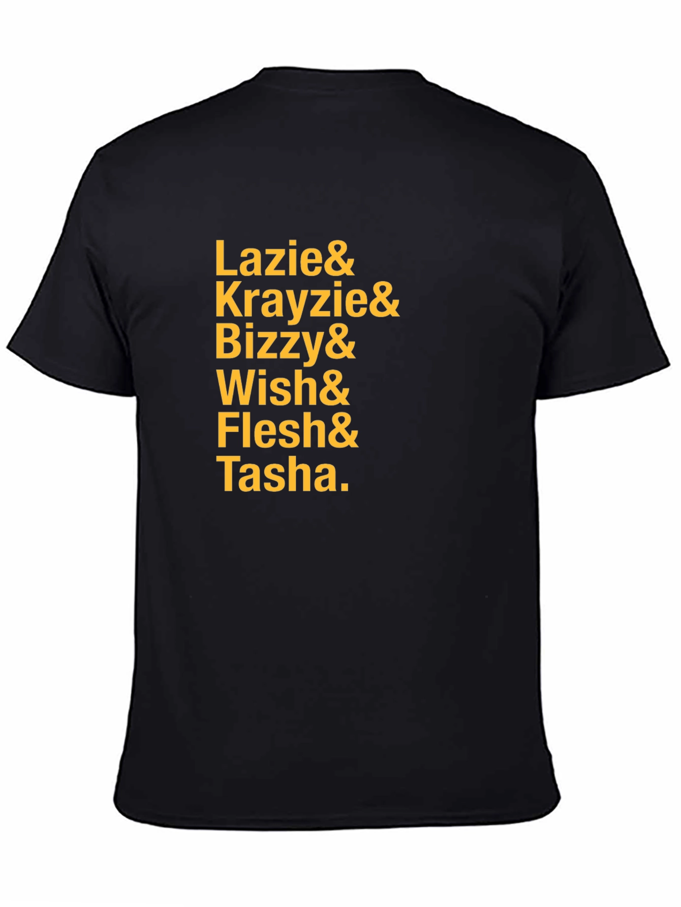 Black Bone Thugs Inspired Black T-Shirt view 4