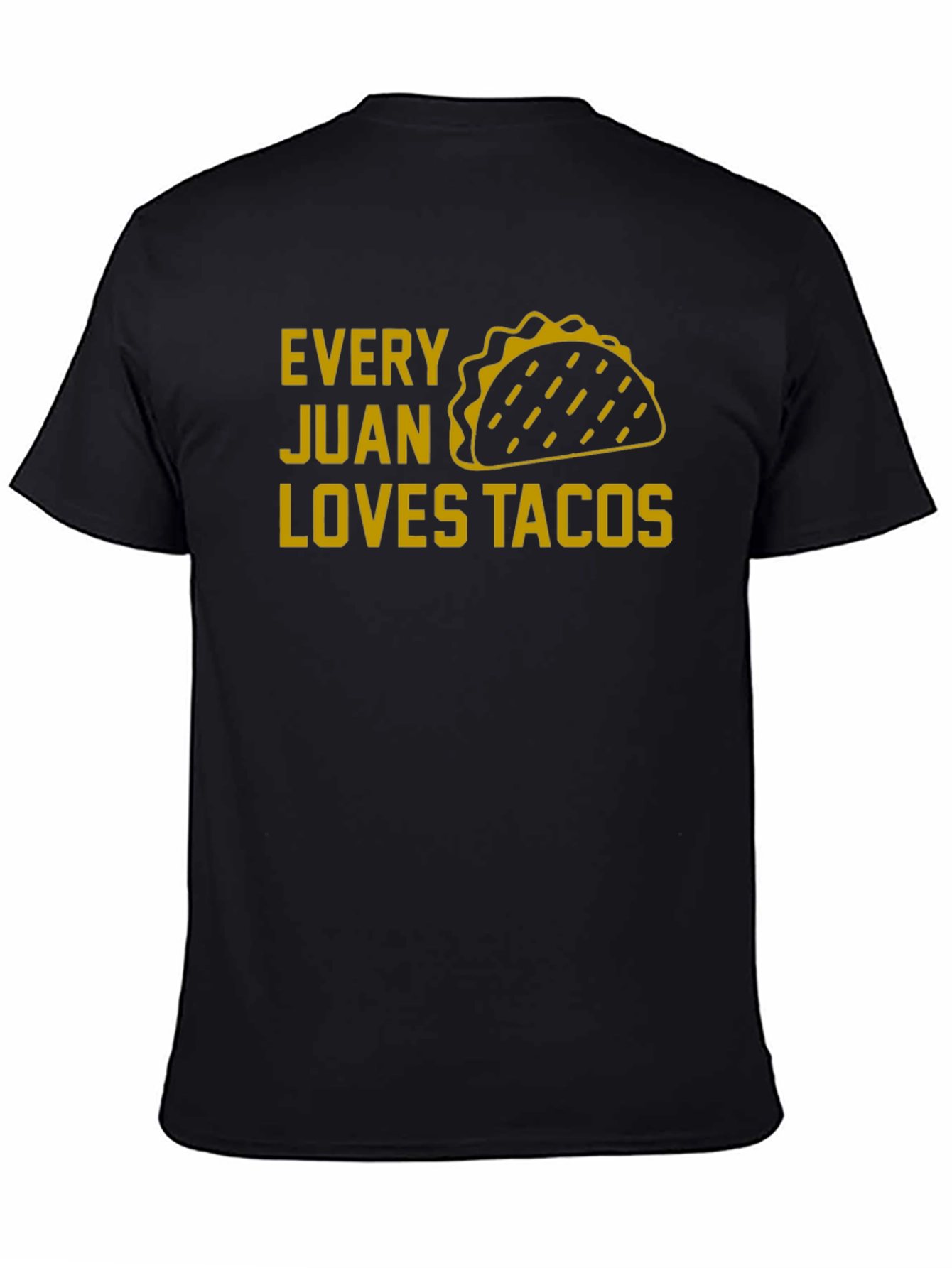 Black Every Juan Loves Tacos Graphic Tee view 4