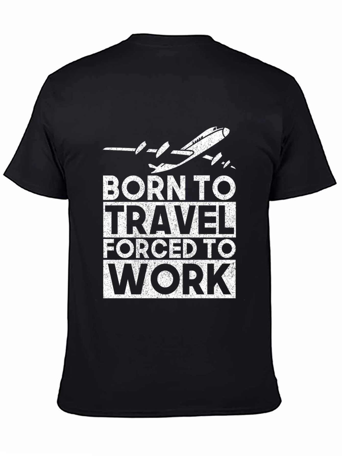 Born to Travel T-Shirt: Airplane Graphic Tee - 4