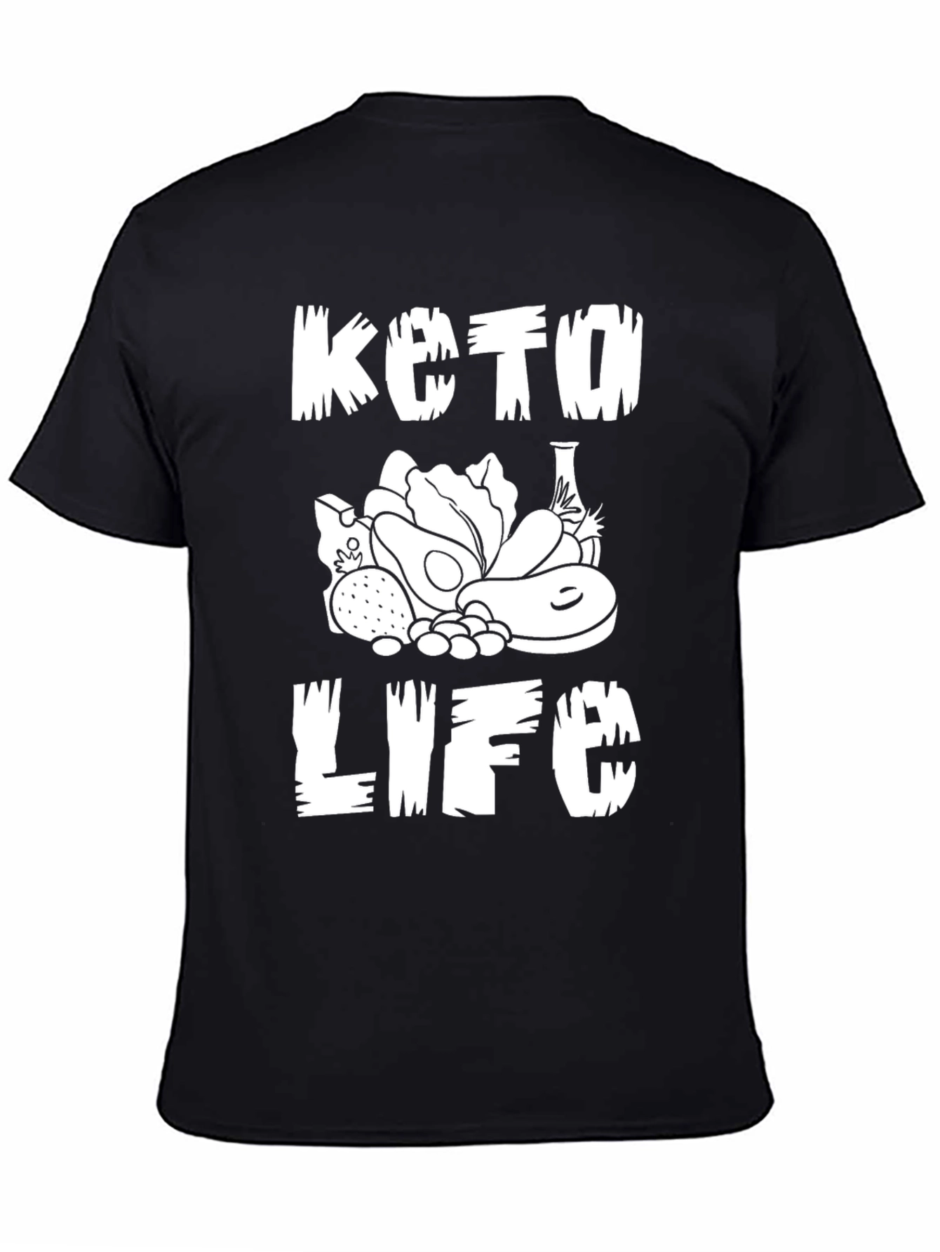 Keto Life Graphic Tee - Black - 4