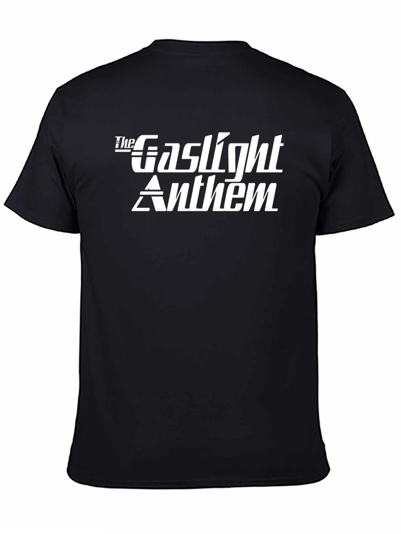 Black The Gaslight Anthem Graphic T-Shirt view 4