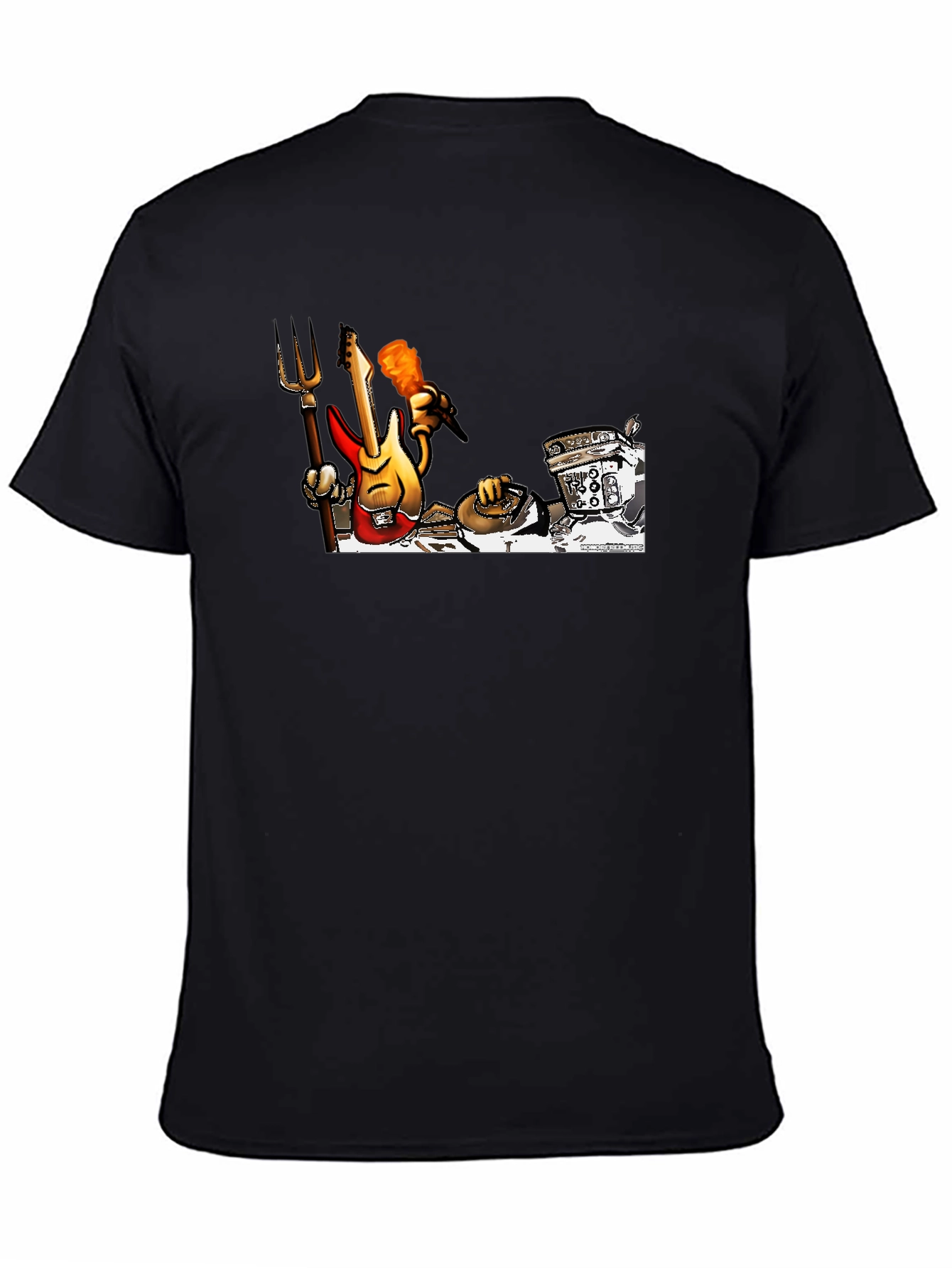 Black Devil Rock T-Shirt view 4