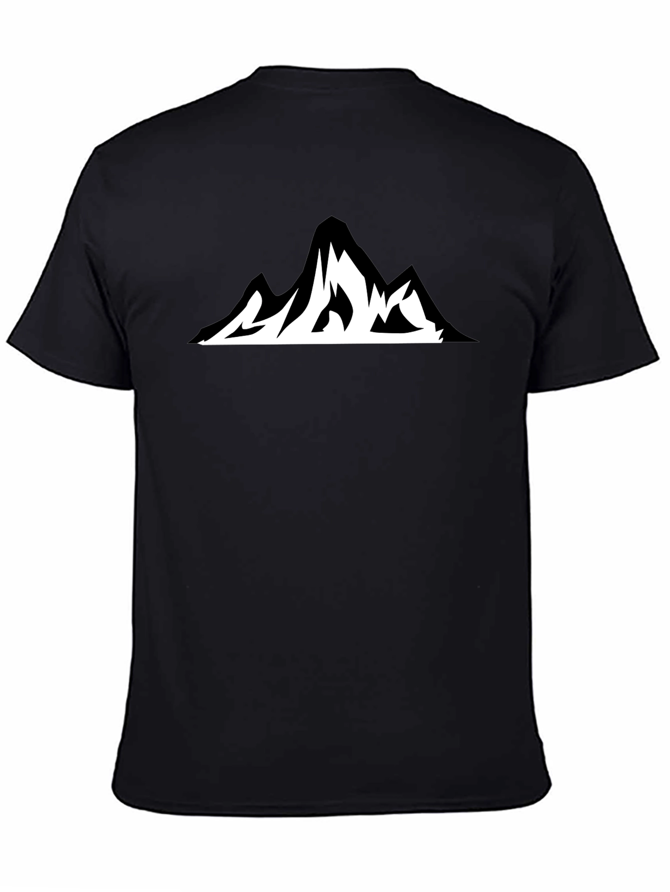 Black Mountain Graphic T-Shirt - Black view 4