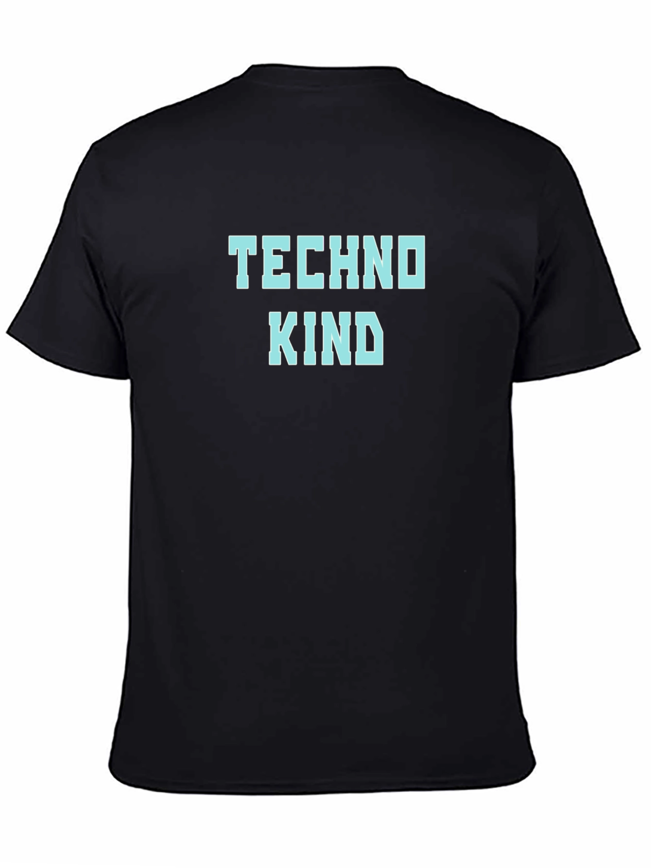 Black Techno Kind Graphic Tee - Modern Comfort view 4